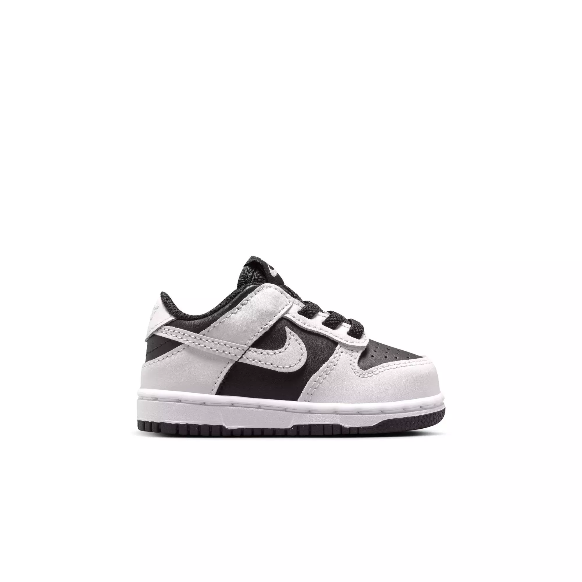 Nike Dunk Low "Black/Platinum Tint/White" Toddler Boys' Shoe - BLACK/GREY