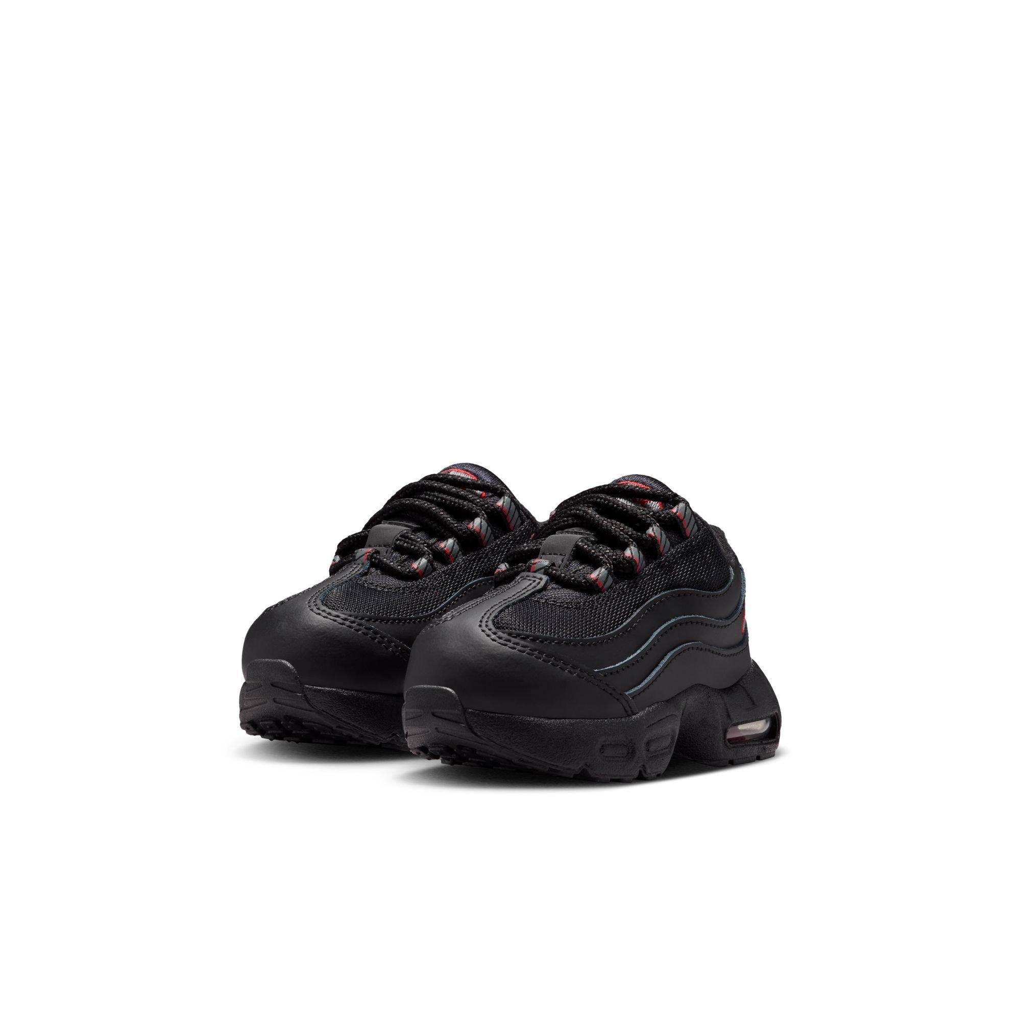 Nike Air Max 95 Recraft Toddler Boys' "Black/Smoke Grey/University Red/White" Shoe