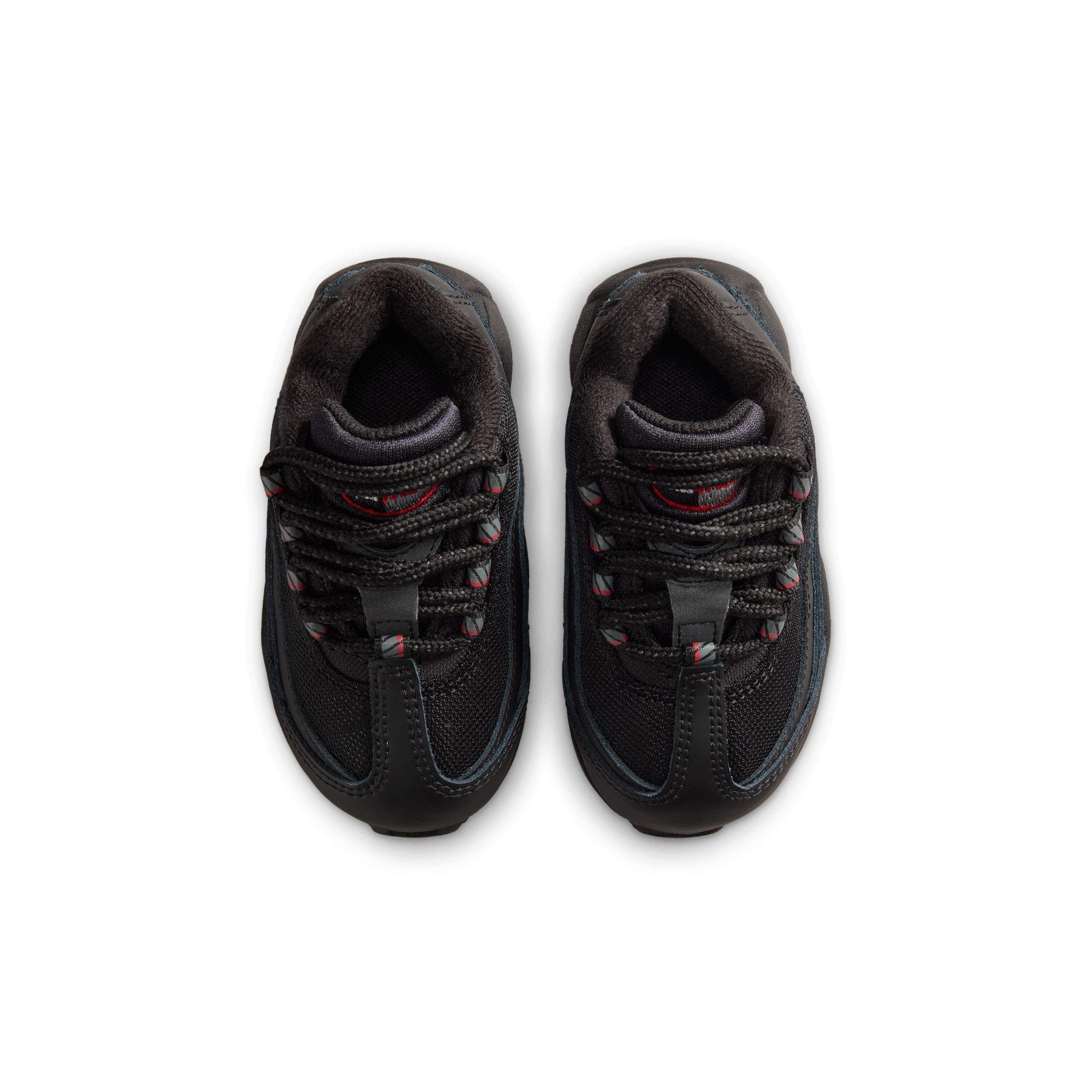 Nike Air Max 95 Recraft Toddler Boys' "Black/Smoke Grey/University Red/White" Shoe