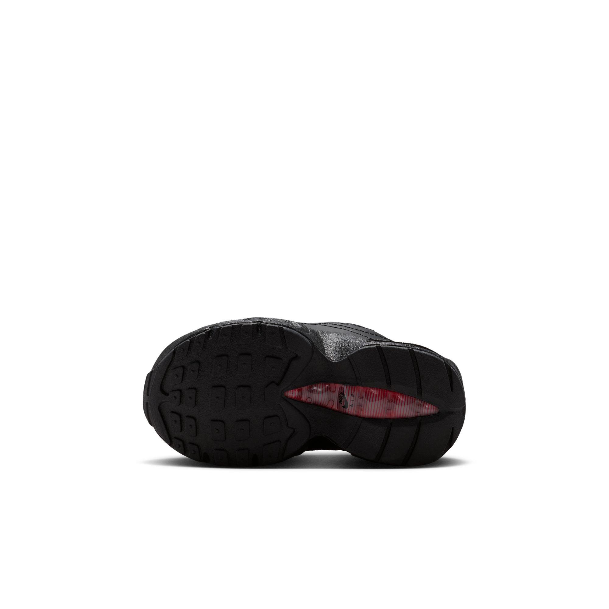 Nike Air Max 95 Recraft Toddler Boys' "Black/Smoke Grey/University Red/White" Shoe