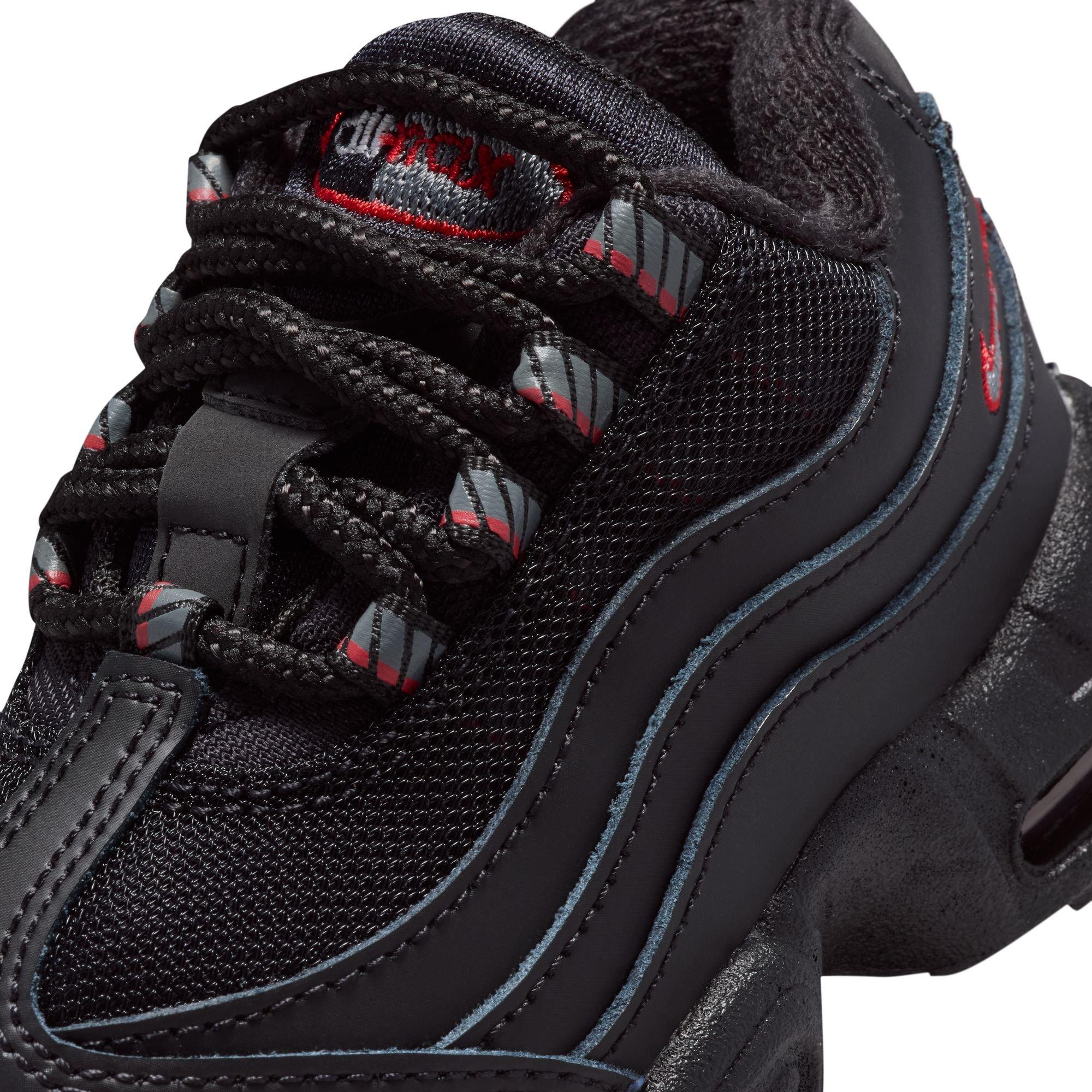 Nike Air Max 95 Recraft Toddler Boys' "Black/Smoke Grey/University Red/White" Shoe