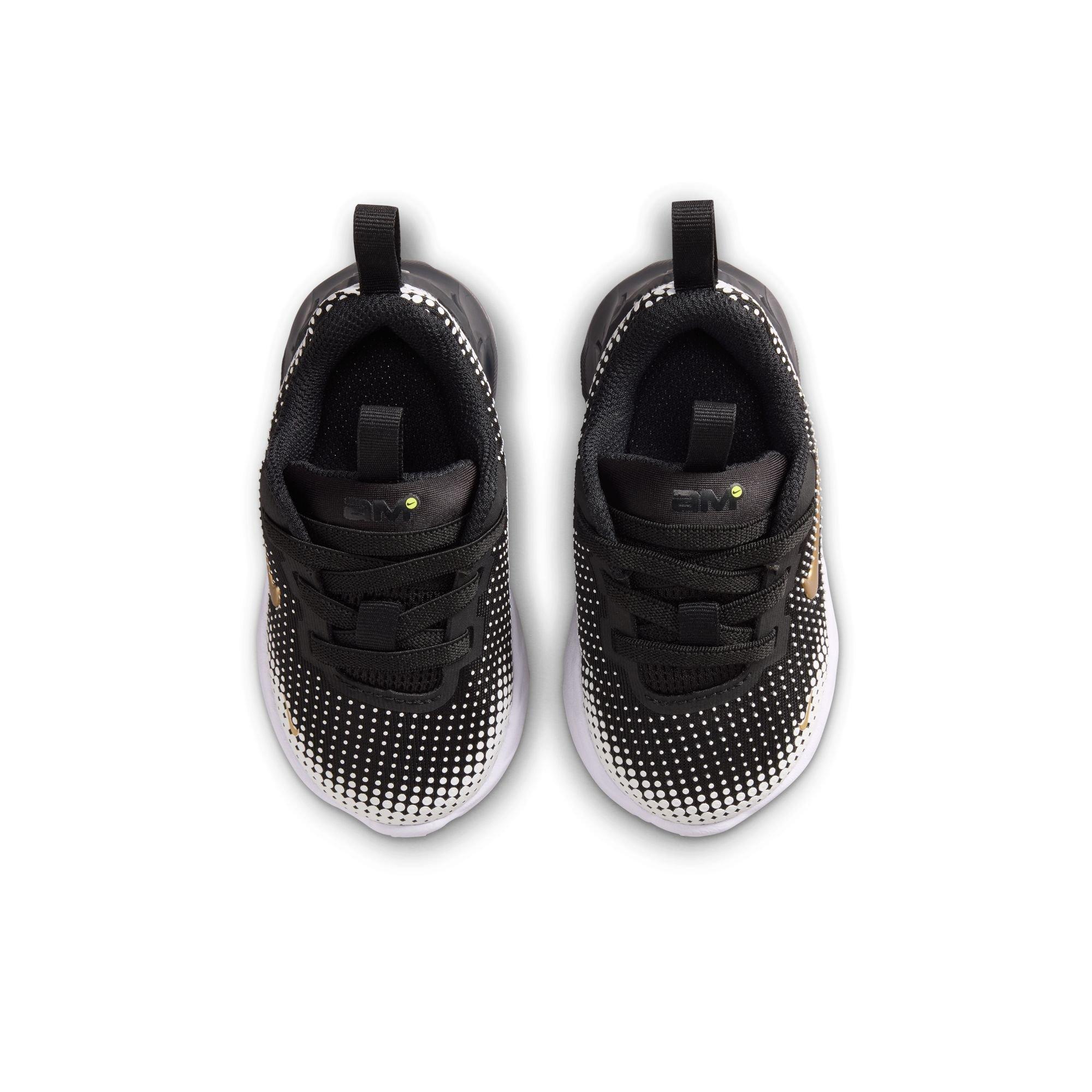 Nike Air Max Phoenix Toddler Boys' "Black/Metallic Gold/White" Shoe