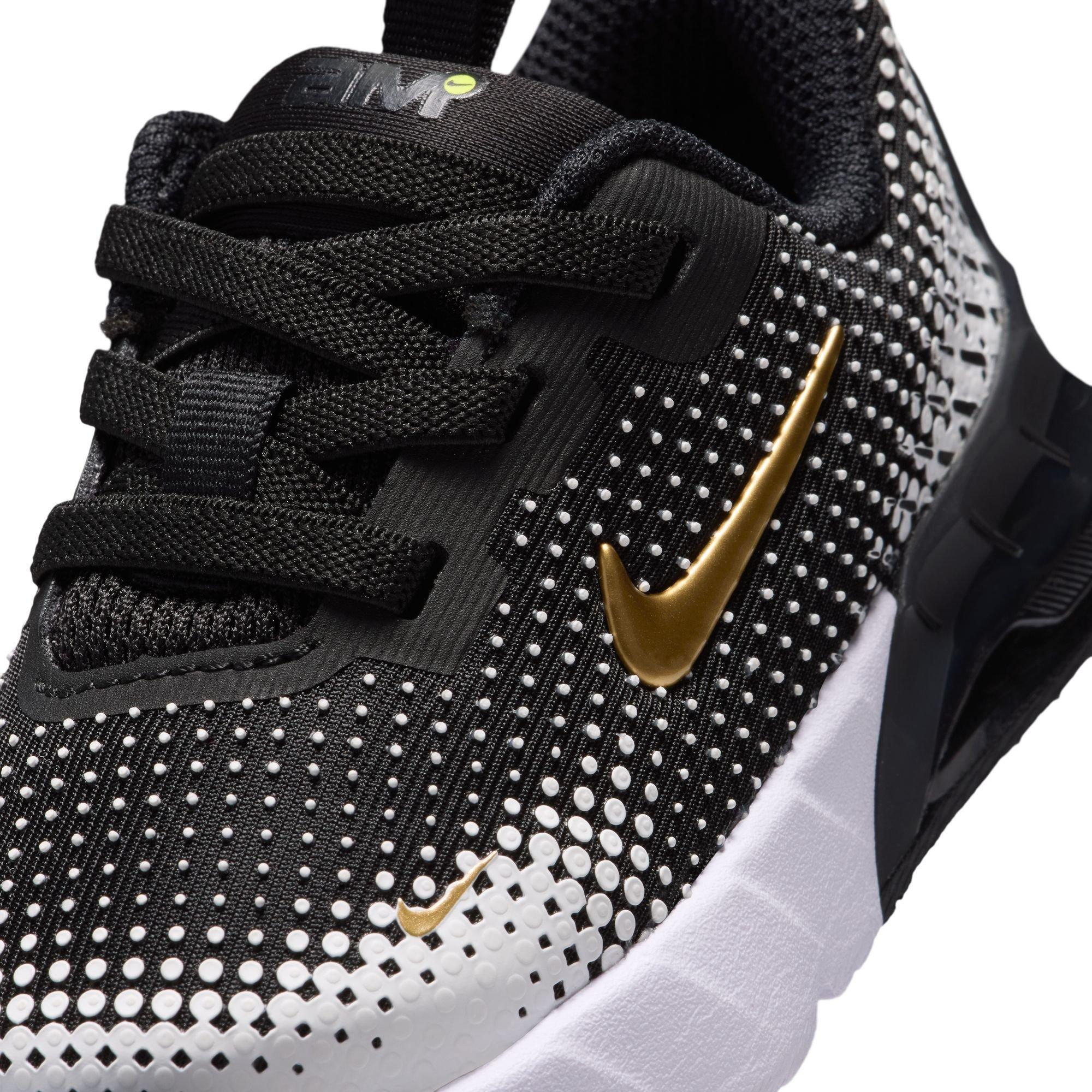 Nike Air Max Phoenix Toddler Boys' "Black/Metallic Gold/White" Shoe