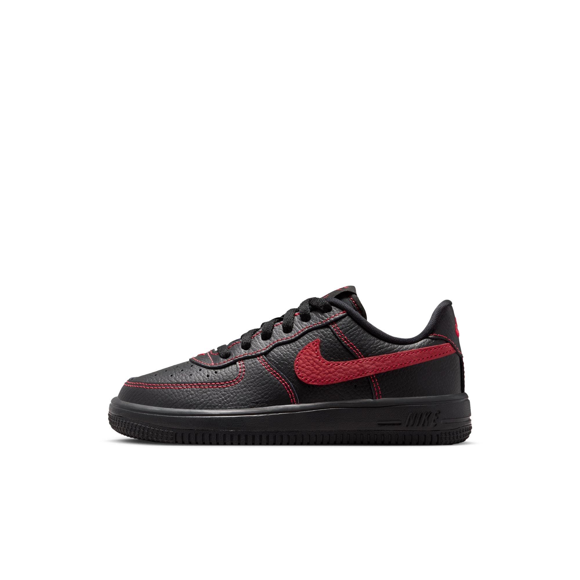 Nike Force 1 Low LV8 3 Preschool Boys' "Black/University Red" Shoe
