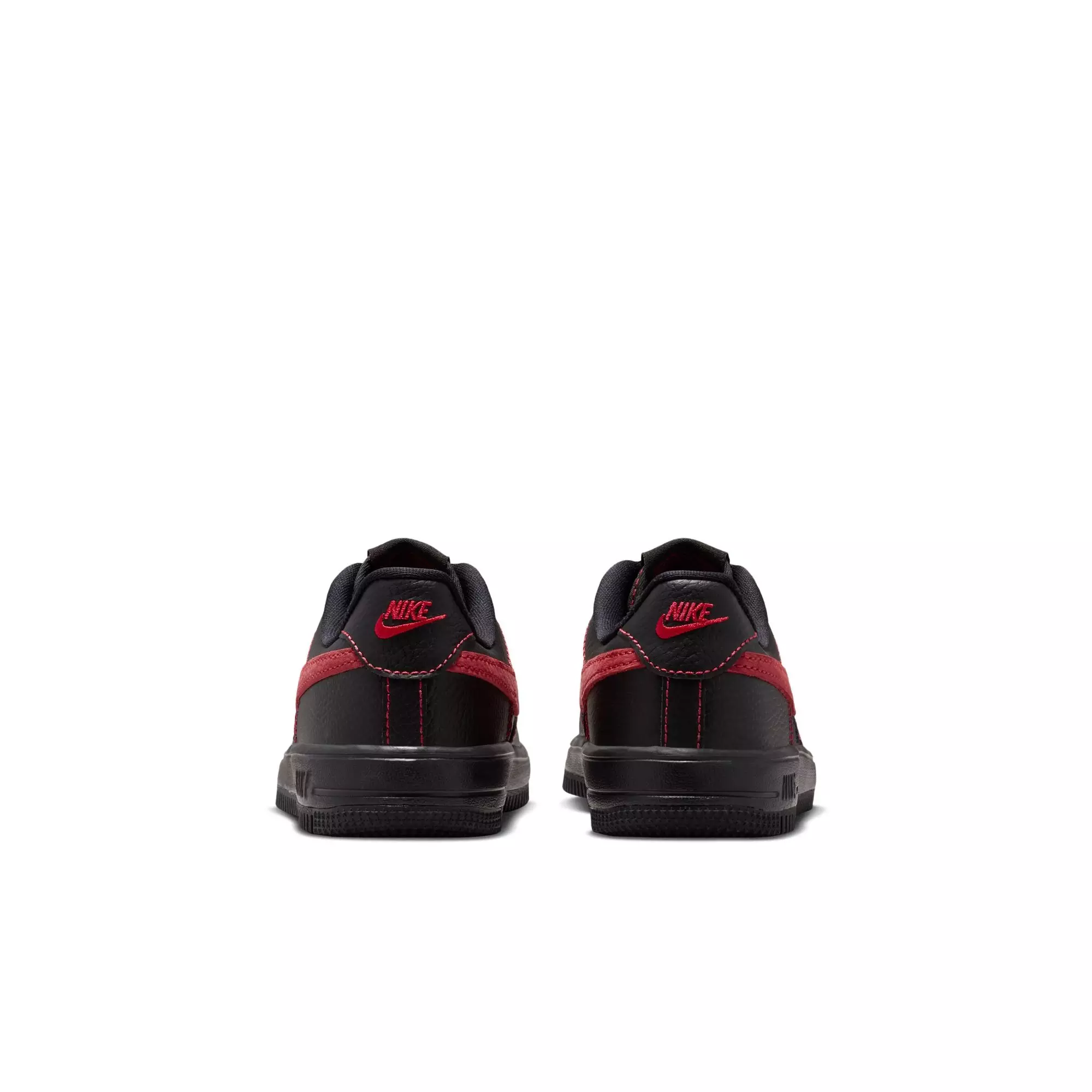 Nike Force 1 Low LV8 3 "Black/University Red" Preschool Boys' Shoe - BLACK/RED