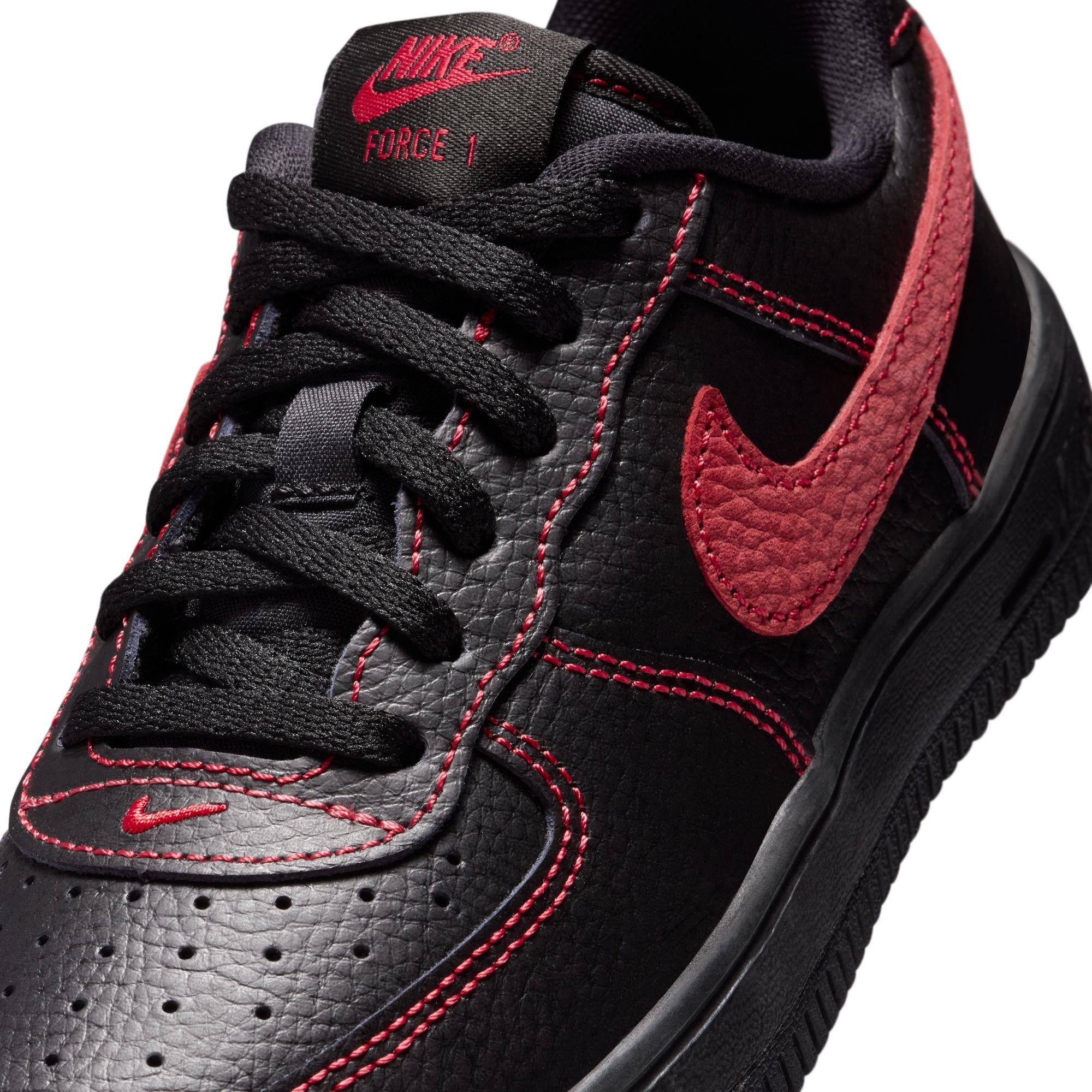 Nike Force 1 Low LV8 3 Preschool Boys' "Black/University Red" Shoe