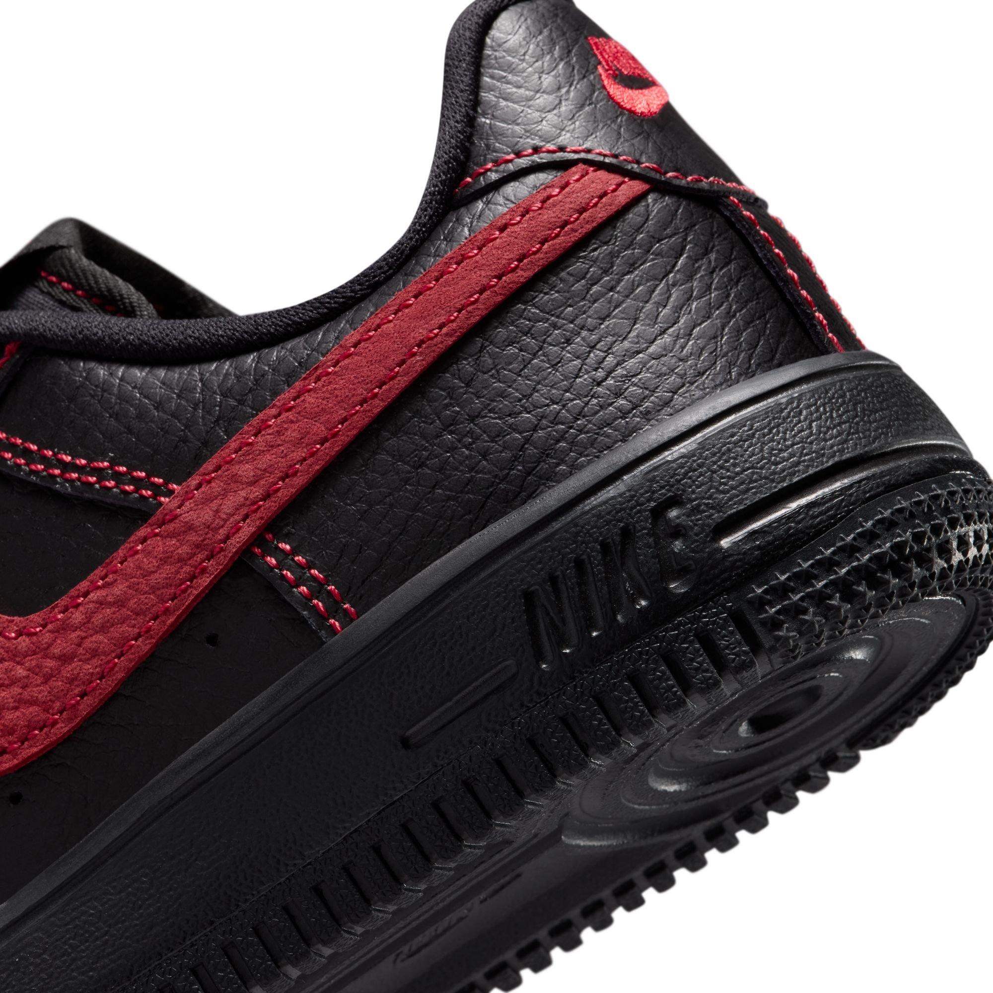 Nike Force 1 Low LV8 3 Preschool Boys' "Black/University Red" Shoe
