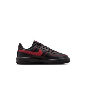 Nike Force 1 Low LV8 3 "Black/University Red" Preschool Boys' Shoe