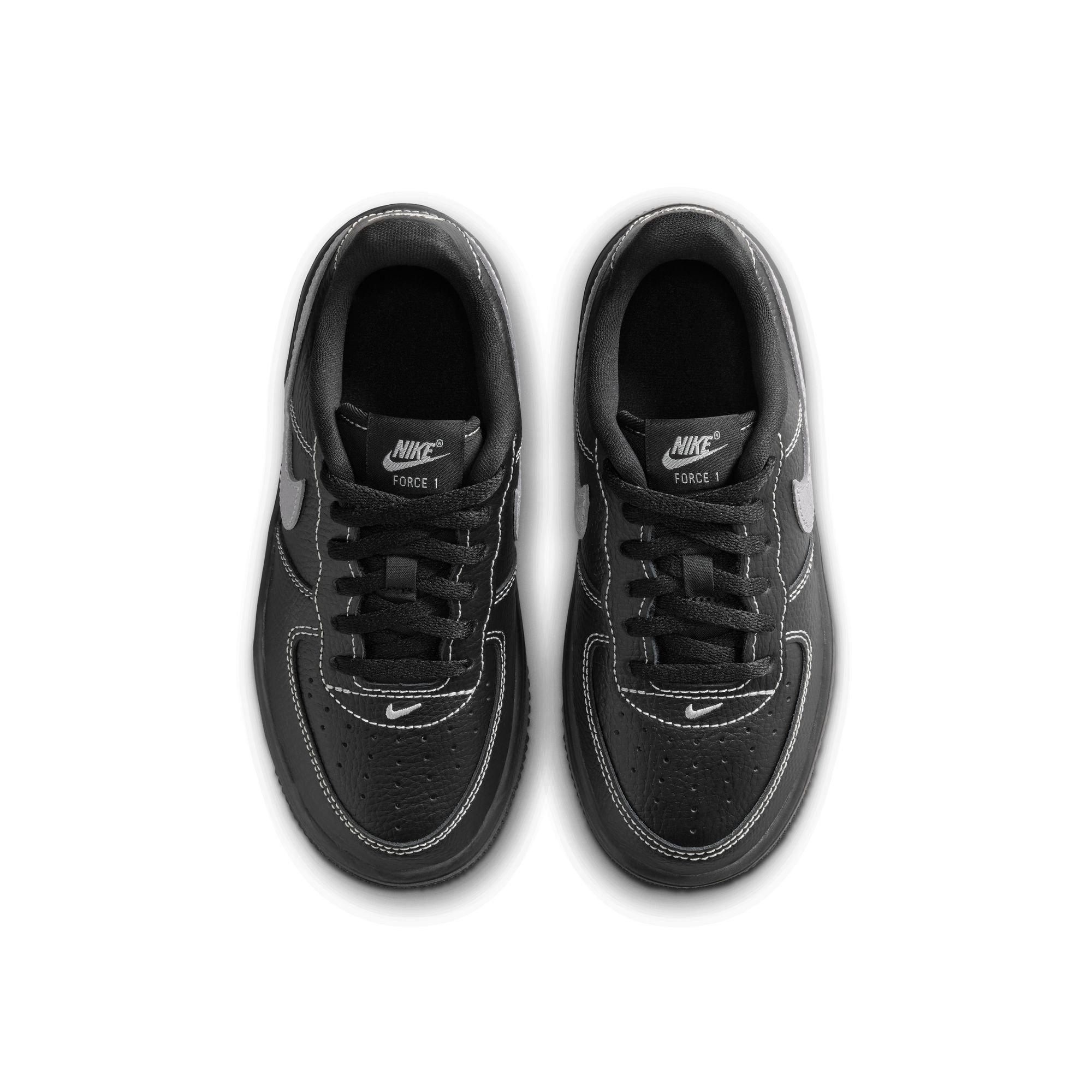 Nike Air Force 1 Low LV8 3 Preschool Boys' "Black/Wolf Grey" Shoe