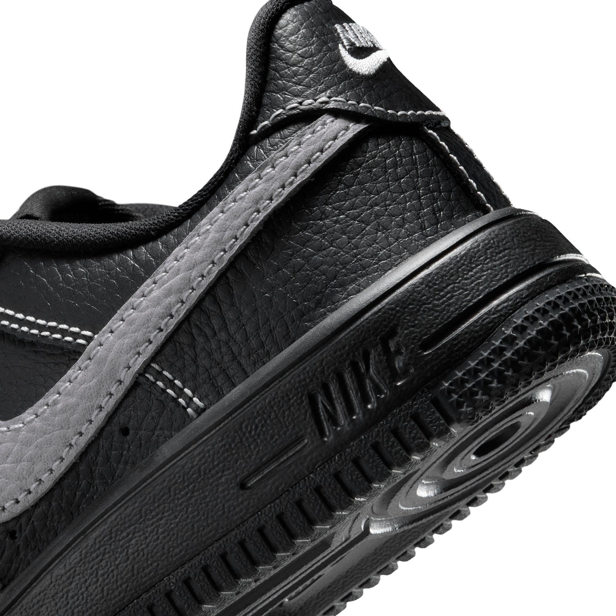 Nike Air Force 1 Low LV8 3 Preschool Boys' "Black/Wolf Grey" Shoe