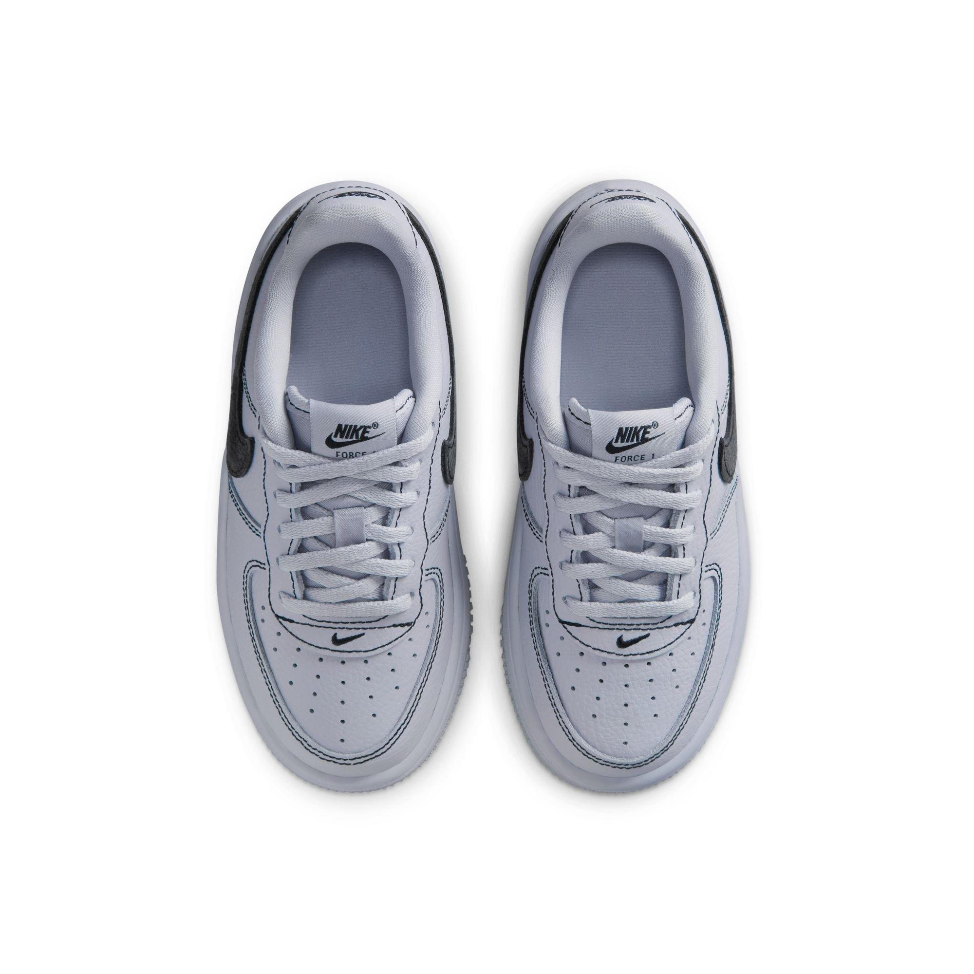 Nike Air Force 1 Low LV8 3 Preschool Boys' "Wolf Grey/Black" Shoe