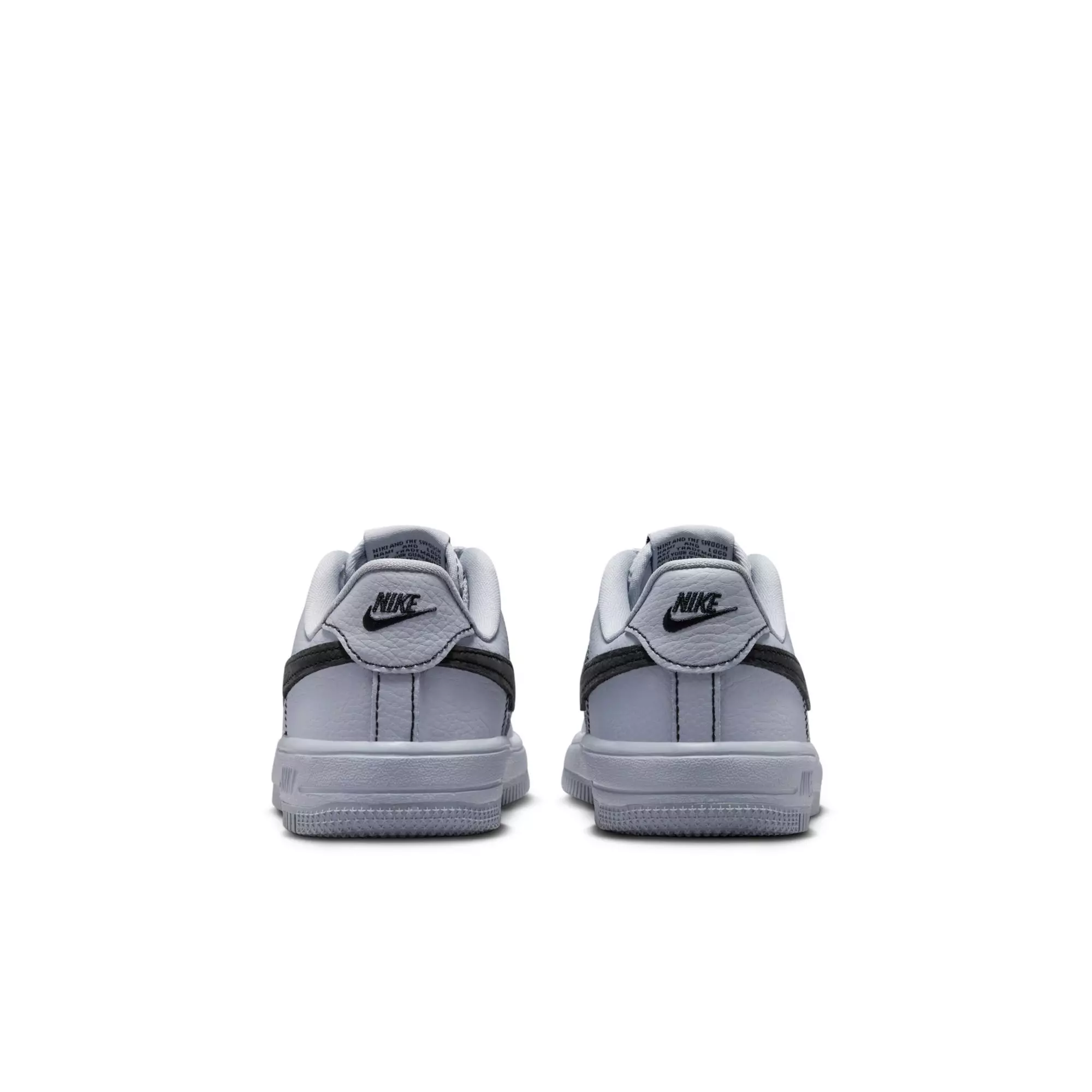 Nike Air Force 1 Low LV8 3 "Wolf Grey/Black" Preschool Boys' Shoe - GREY/BLACK