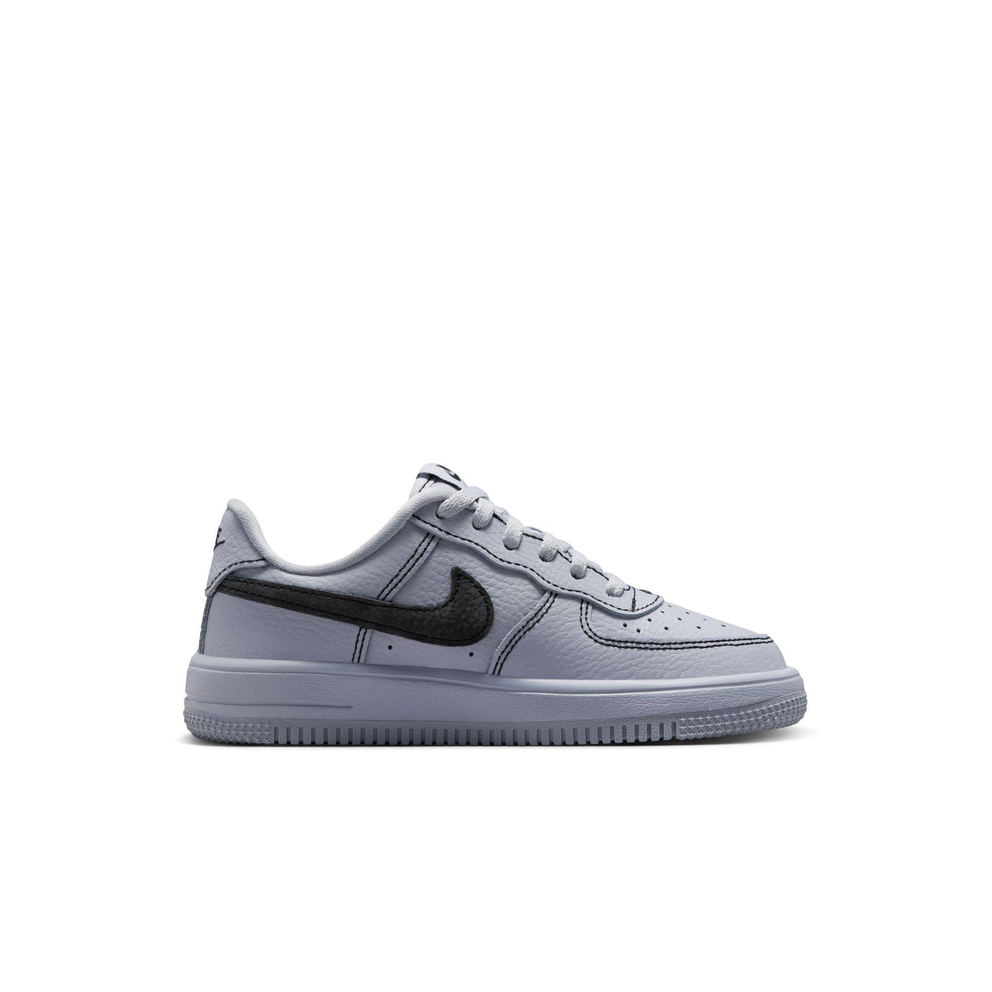 Nike Air Force 1 Low LV8 3 Preschool Boys' "Wolf Grey/Black" Shoe