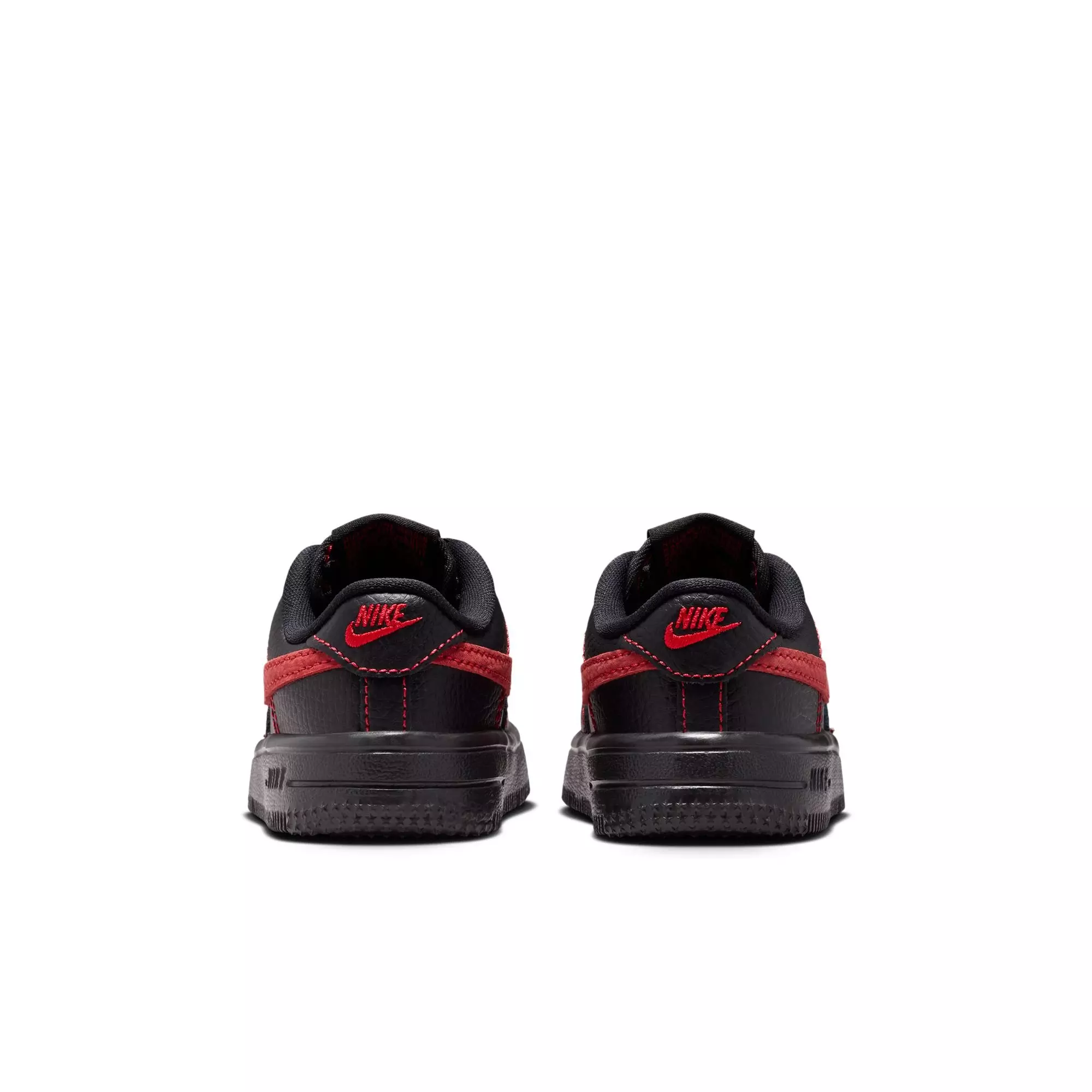 Nike Air Force 1 Low LV8 3 "Black/University Red" Toddler Boys' Shoe - BLACK/RED