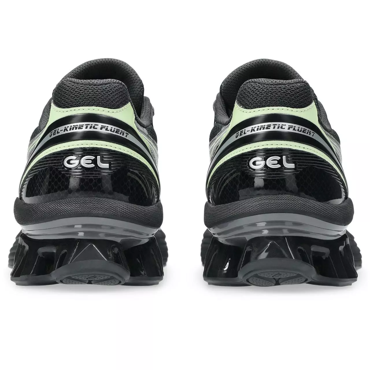 ASICS GEL-KINETIC FLUENT "Black/Yellow" Unisex Shoe - GREY/YELLOW