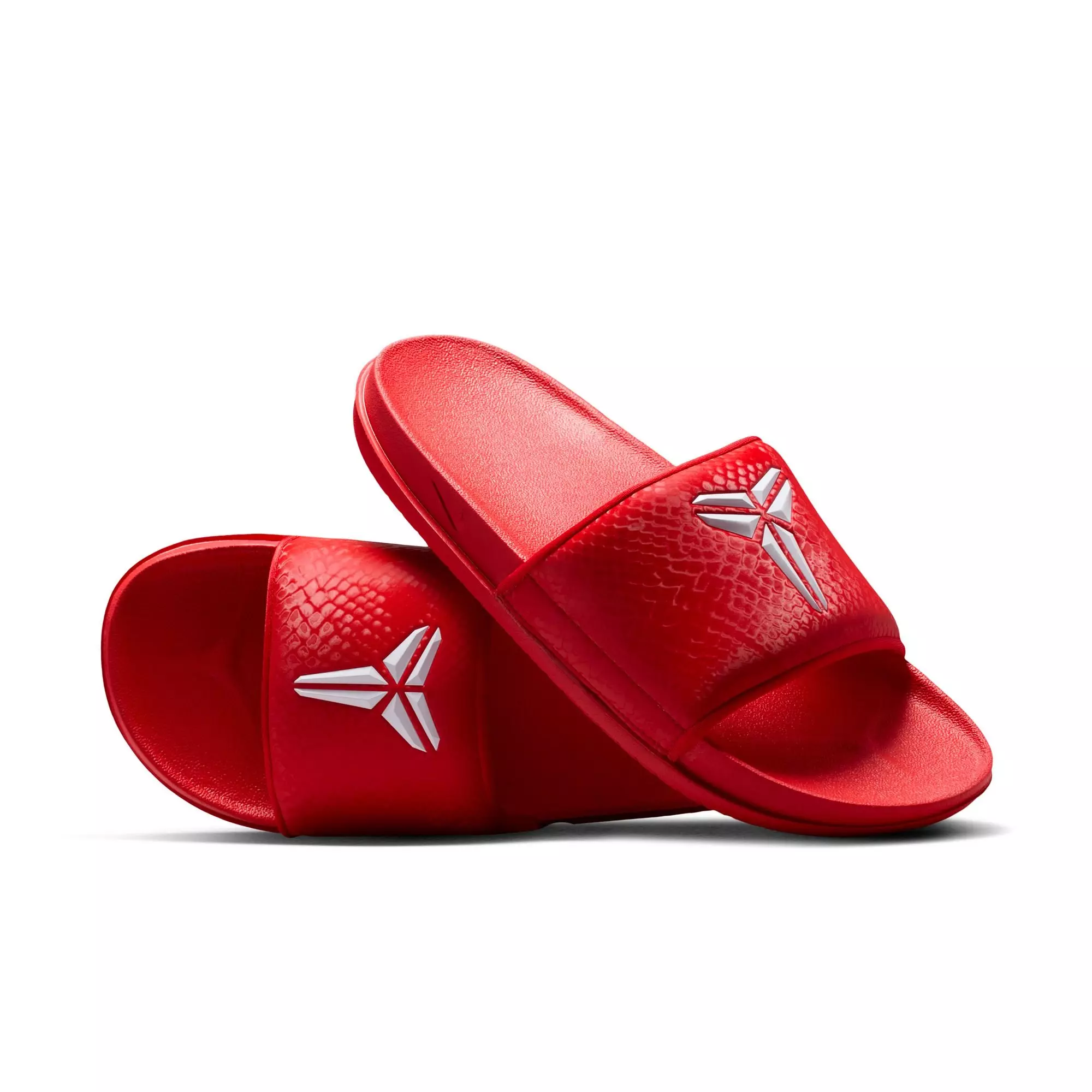 Nike Kobe Offcourt "University Red/White" Unisex Slide - RED/WHITE