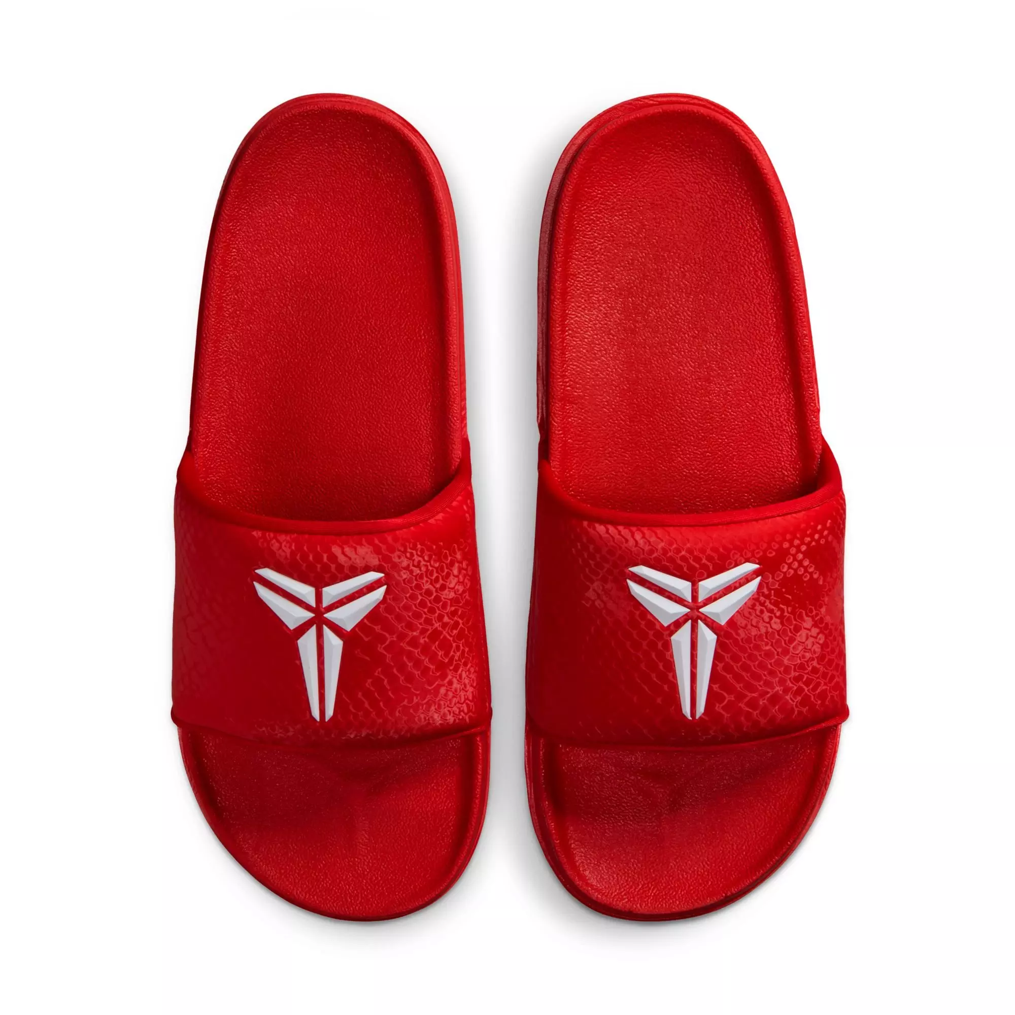 Nike Kobe Offcourt "University Red/White" Unisex Slide - RED/WHITE