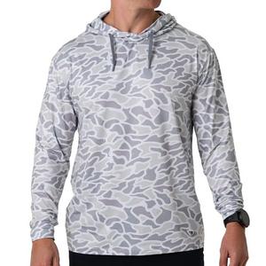 Burlebo Men's Performance Hoodie - White Camo