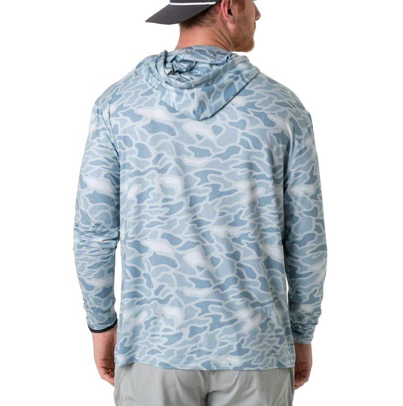 Burlebo Men's Performance Hoodie - Seaside&nbsp;Camo - CAMOUFLAGE Thumbnail View 2
