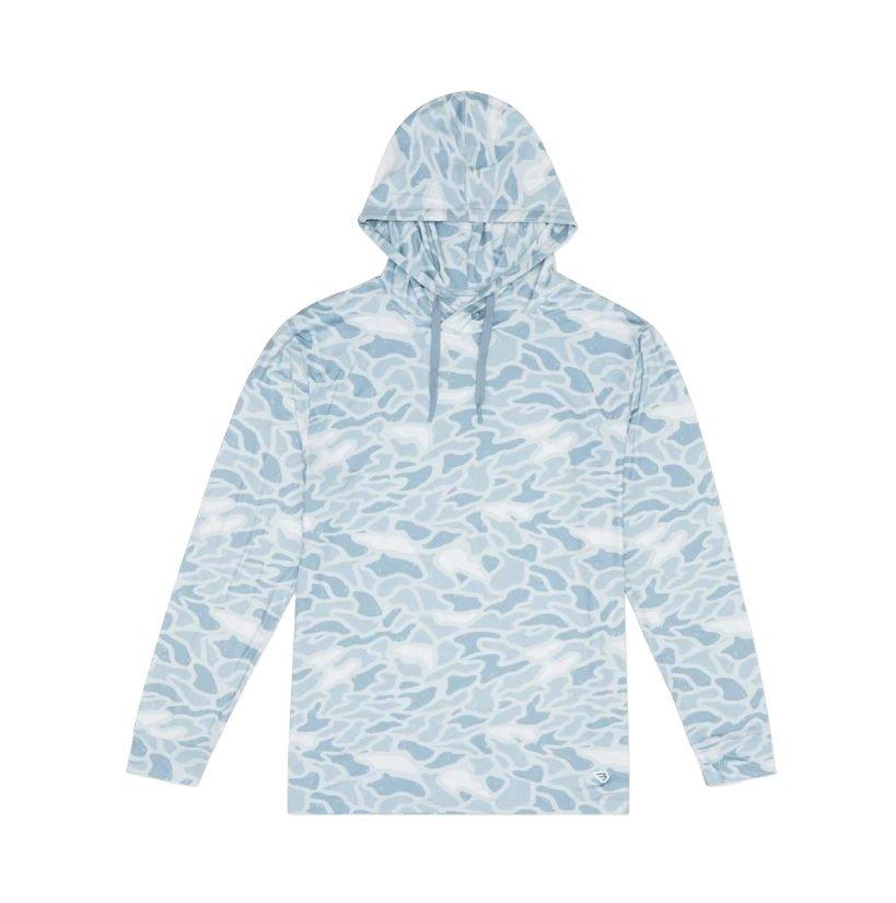 Burlebo Men's Performance Hoodie - Seaside&nbsp;Camo - CAMOUFLAGE Thumbnail View 4