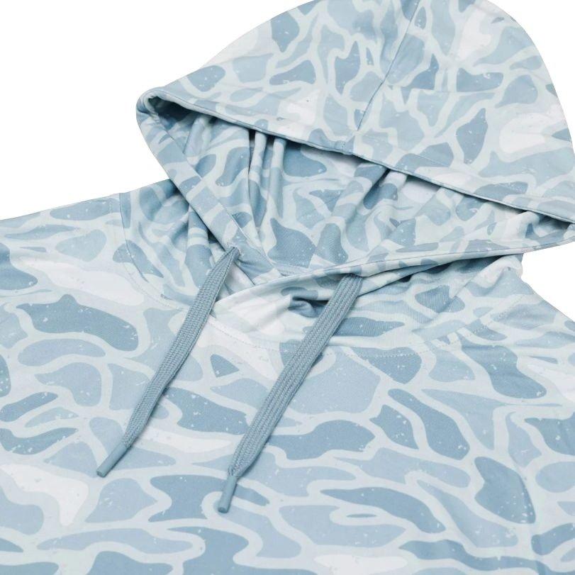 Burlebo Men's Performance Hoodie - Seaside&nbsp;Camo - CAMOUFLAGE Thumbnail View 5