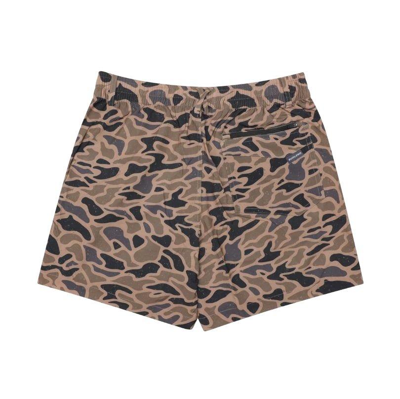 Burlebo Men's Everyday Shorts - Gauge&nbsp;Camo - BROWN/BLACK Thumbnail View 5