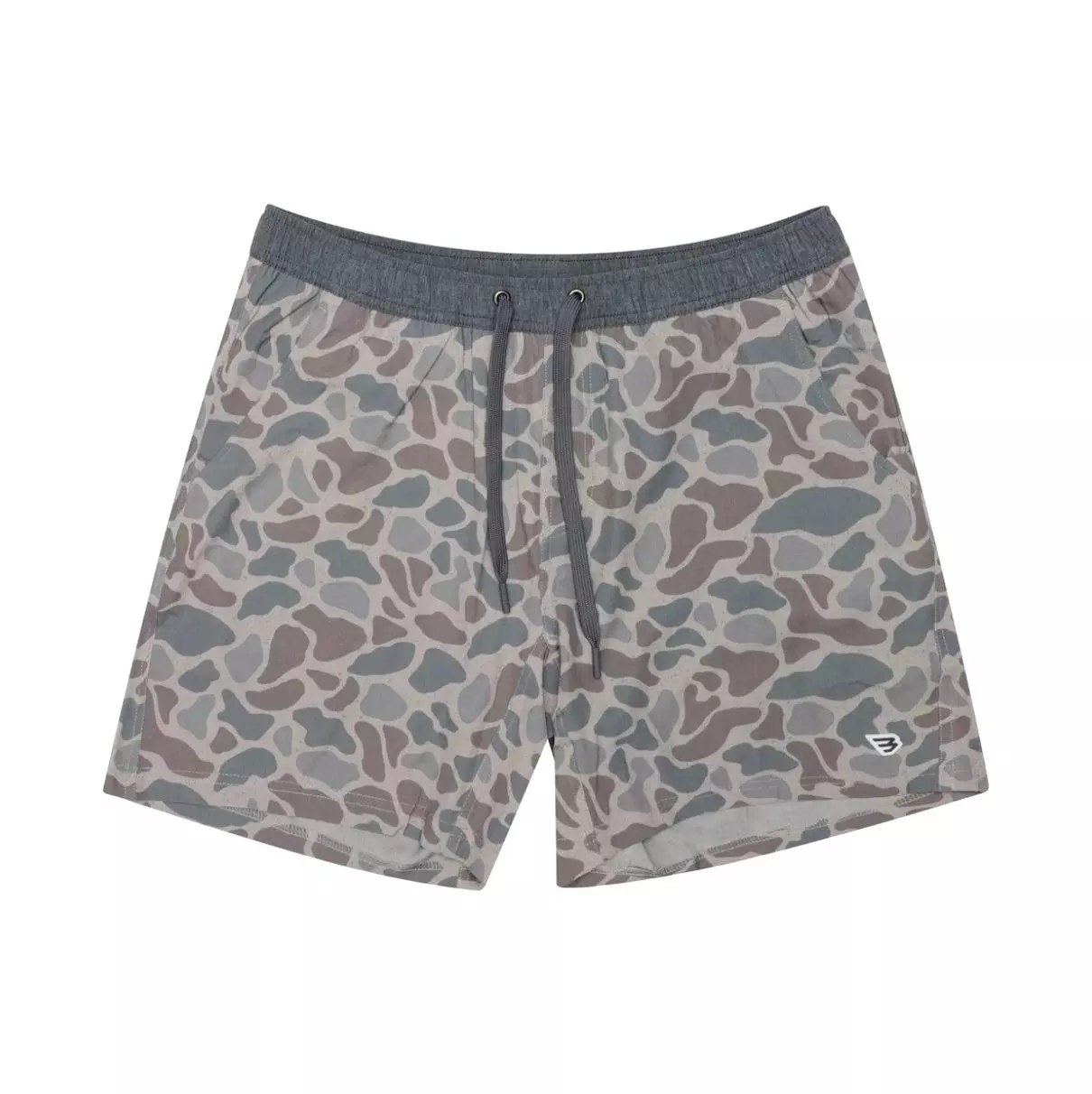 Burlebo Men's Athletic Shorts - Classic Deer Camo - CAMOUFLAGE