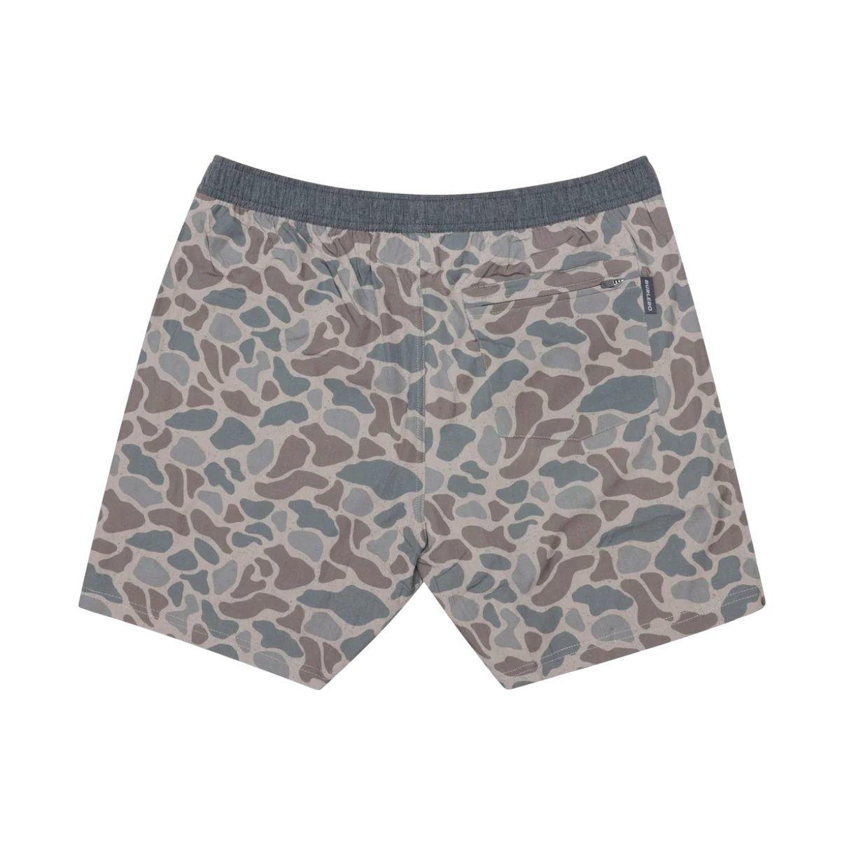 Burlebo Men's Athletic Shorts - Classic Deer Camo - CAMOUFLAGE Thumbnail View 6