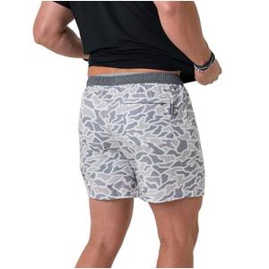 Burlebo Men's Athletic Shorts - White Camo