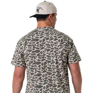 Burlebo Men's Pocket Tee - Classic Deer Camo