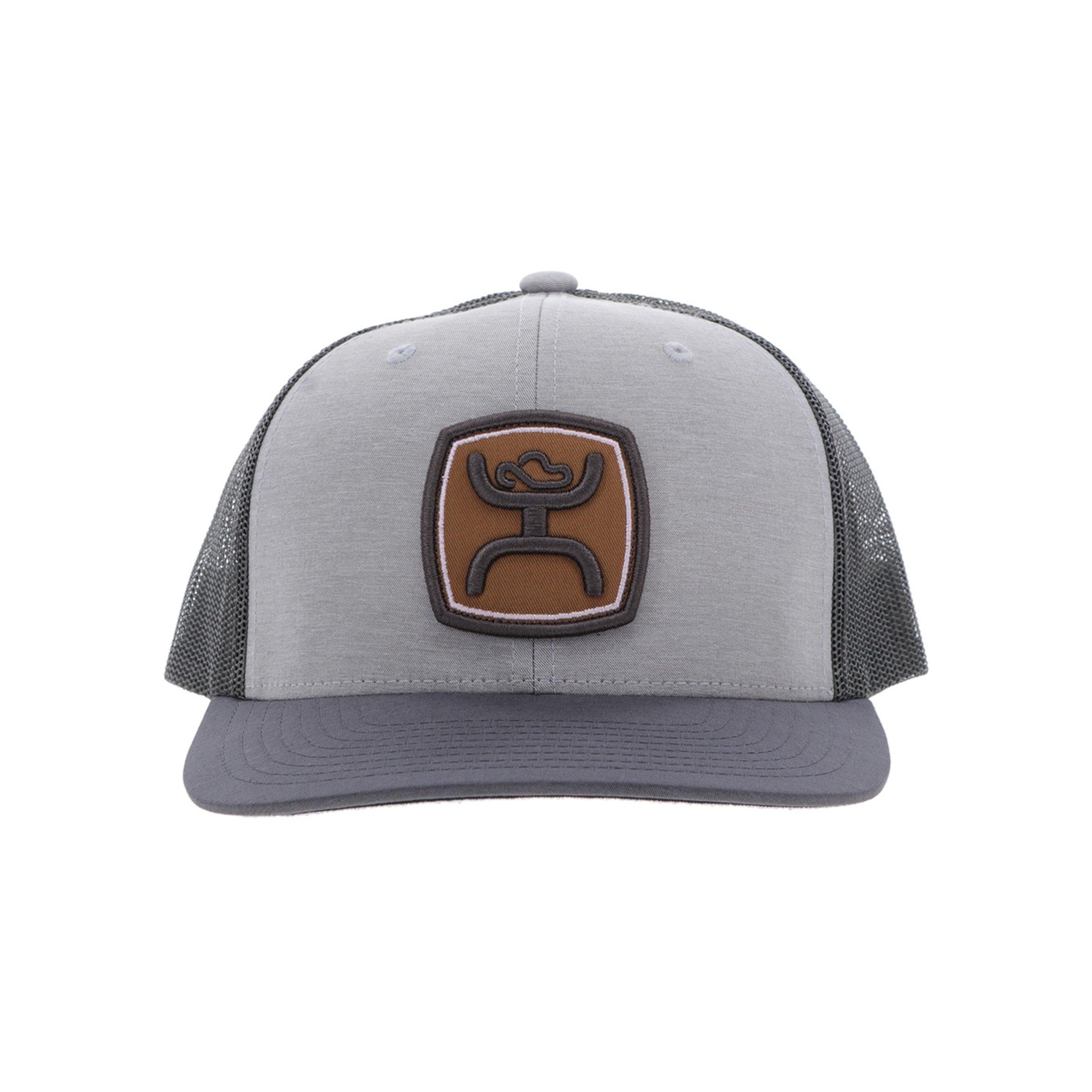 Hooey Zenith Trucker Snapback Hat-Grey - GREY Thumbnail View 2