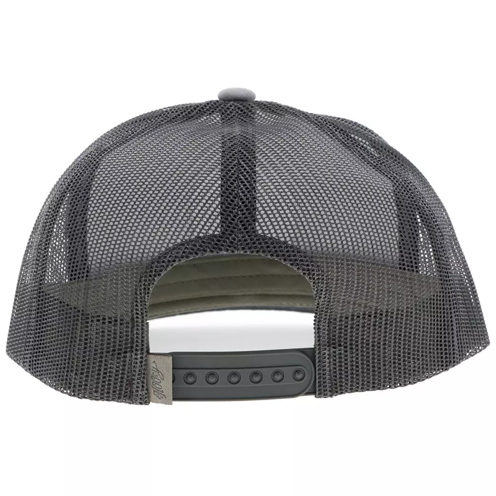 Hooey Zenith Trucker Snapback Hat-Grey - GREY