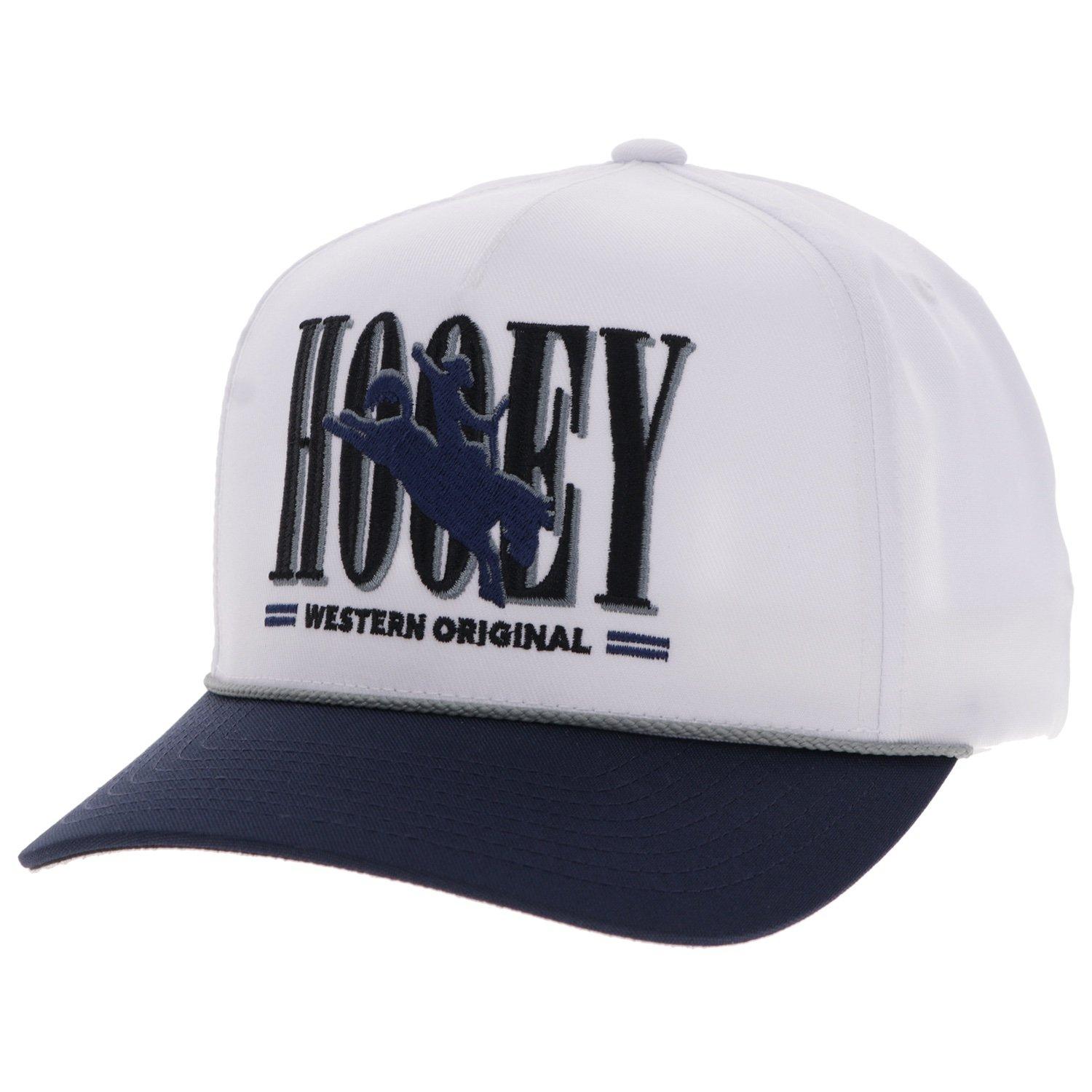 Hooey Wild Ride Trucker Snapback Hat-White - WHITE Thumbnail View 1