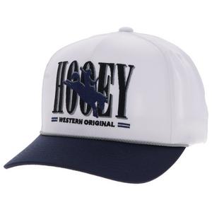 Hooey Wild Ride Trucker Snapback Hat-White