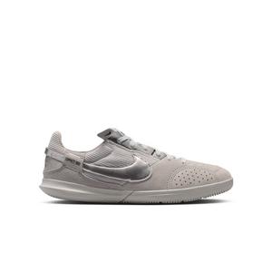 Nike Jr. Streetgato Low-Top "Lt Smoke Grey/Metallic Silver" Grade School Boys' Soccer Cleat