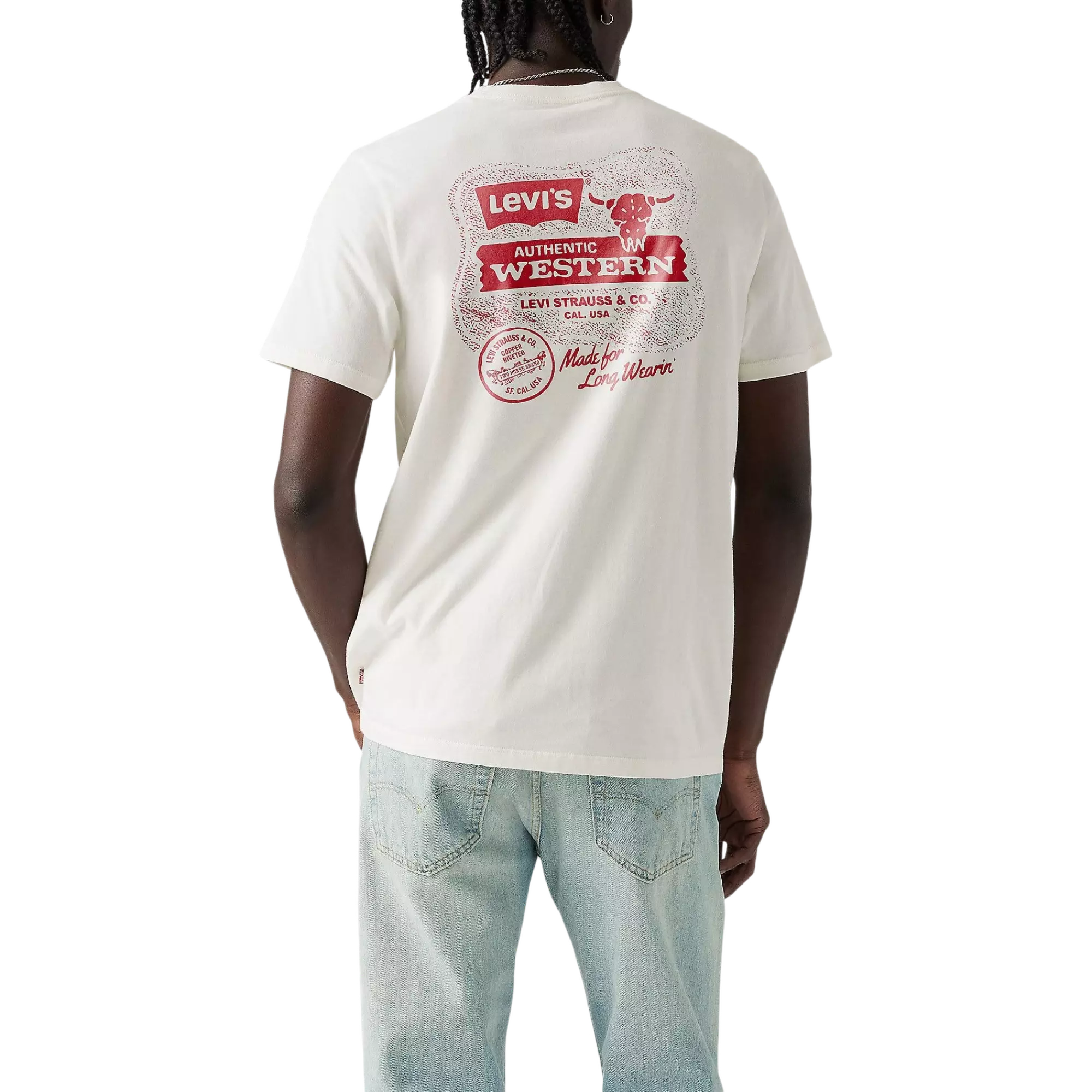 Levi's Men's Western Graphic Tee - CREAM