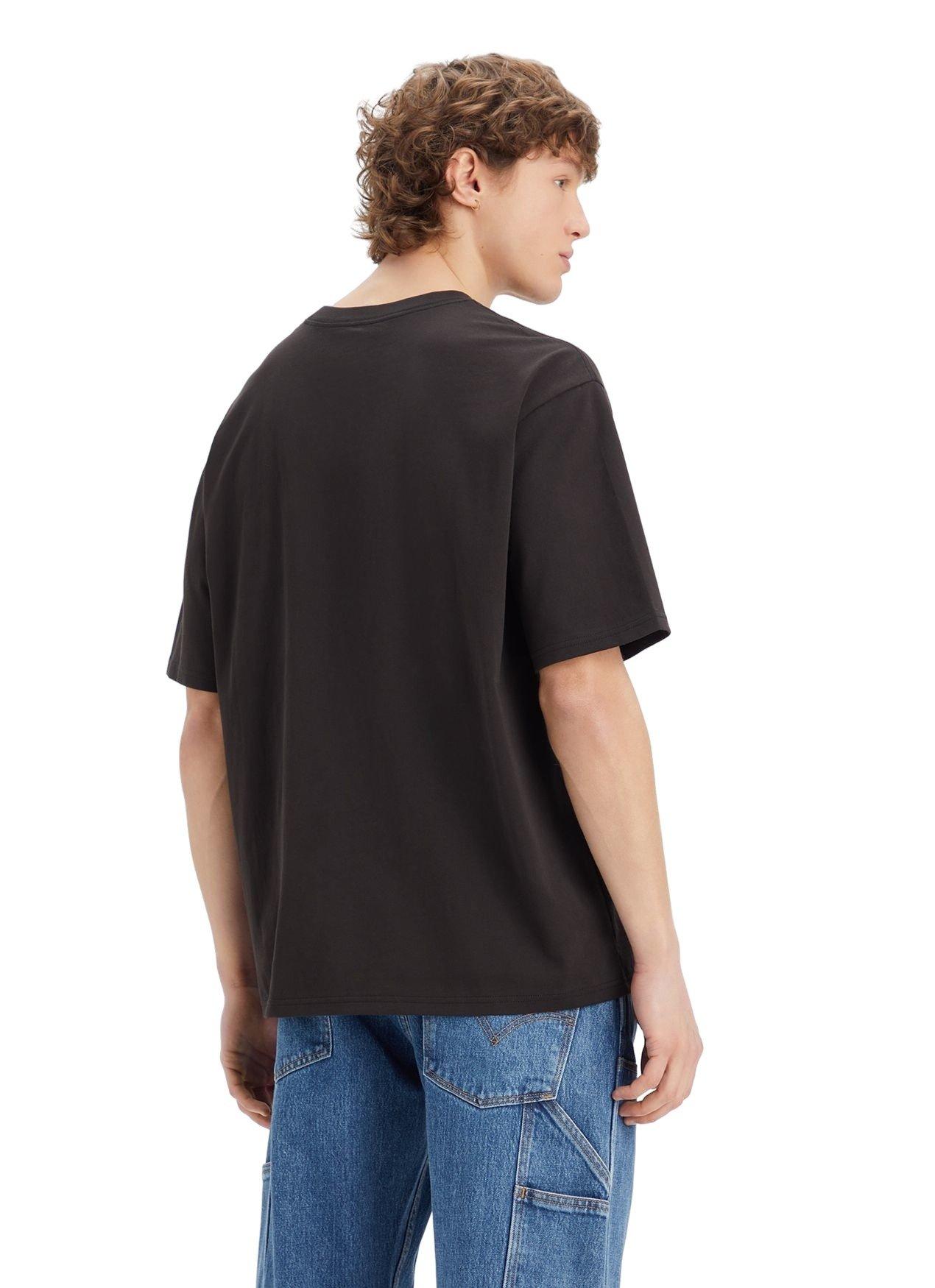 Levi's Men's Workwear Tee - Meteorite - BLACK Thumbnail View 2