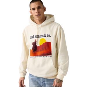 Levi's Men's Archival Western Hoodie - Egret
