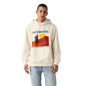 Levi's Men's Archival Western Hoodie - Egret