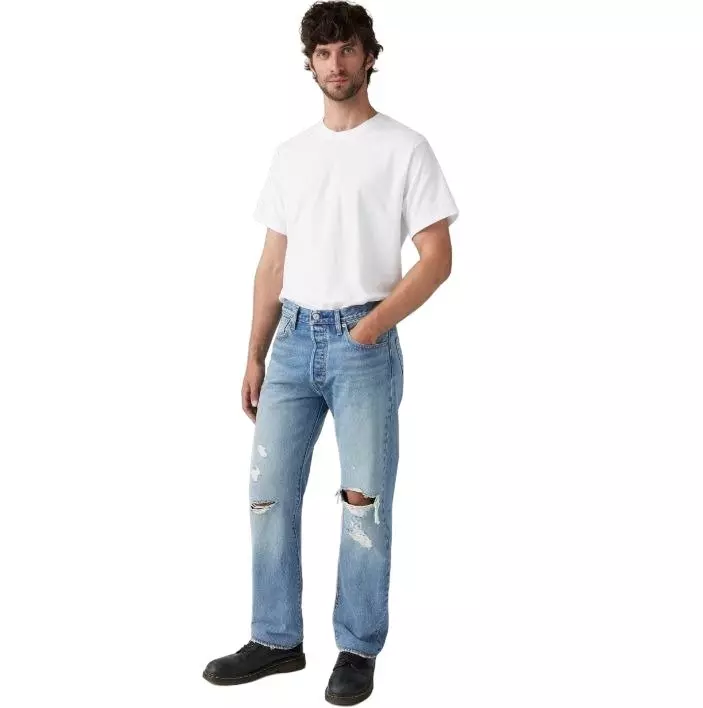 Levi's Men's 501 Lookin Good DX Straight Fit Denim Jeans - DENIM