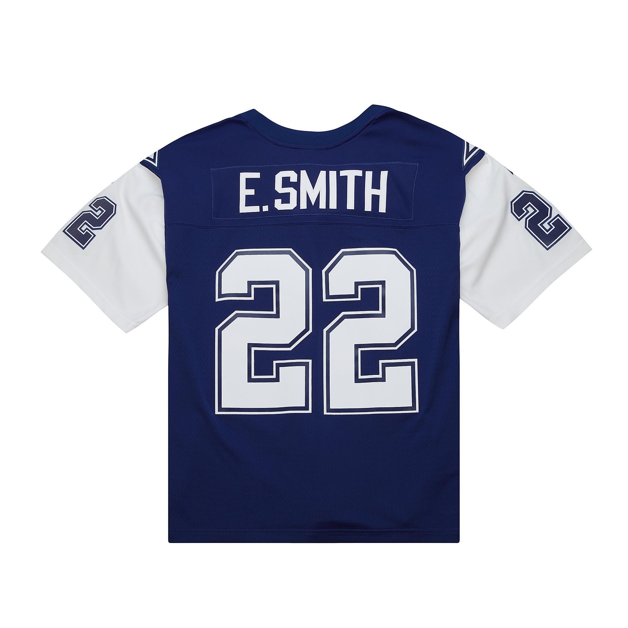 Mitchell & Ness Dallas Cowboys 1995 Emmitt Smith Legacy Jersey-Navy - NAVY Thumbnail View 2