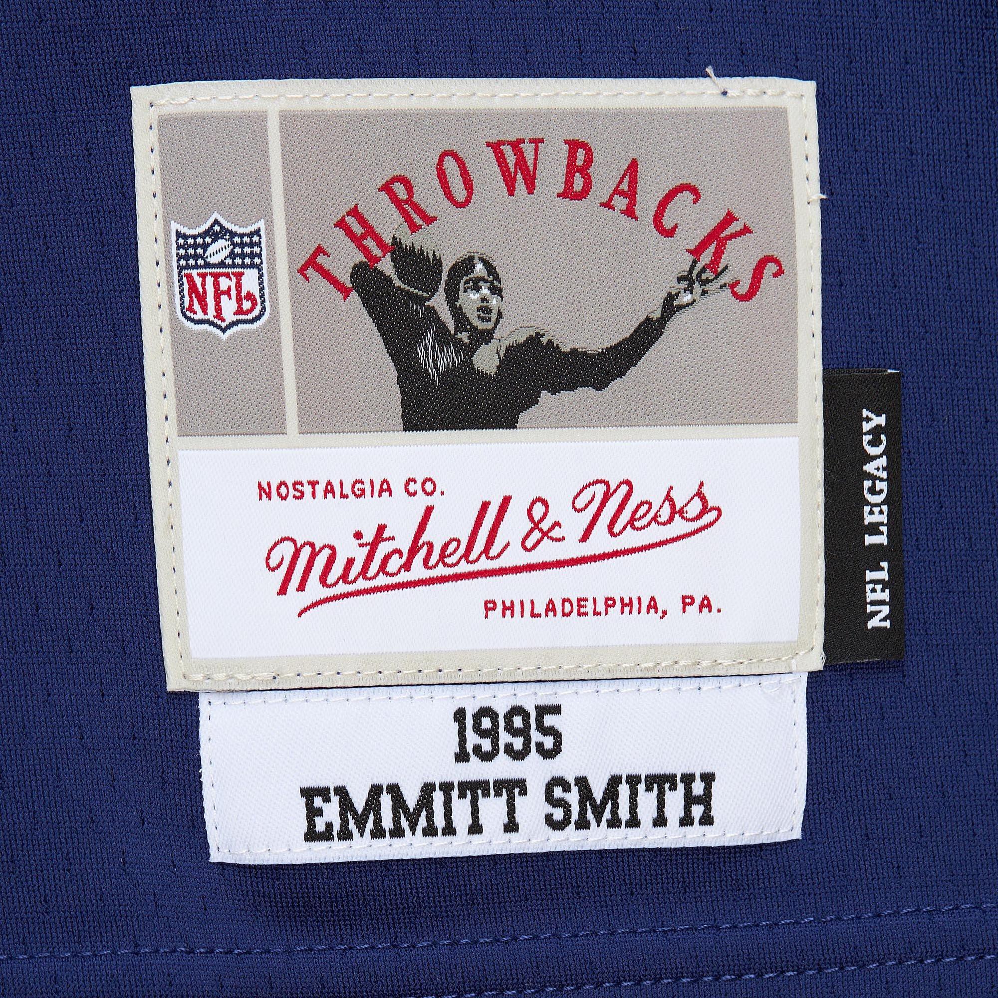 Mitchell & Ness Dallas Cowboys 1995 Emmitt Smith Legacy Jersey-Navy - NAVY Thumbnail View 4
