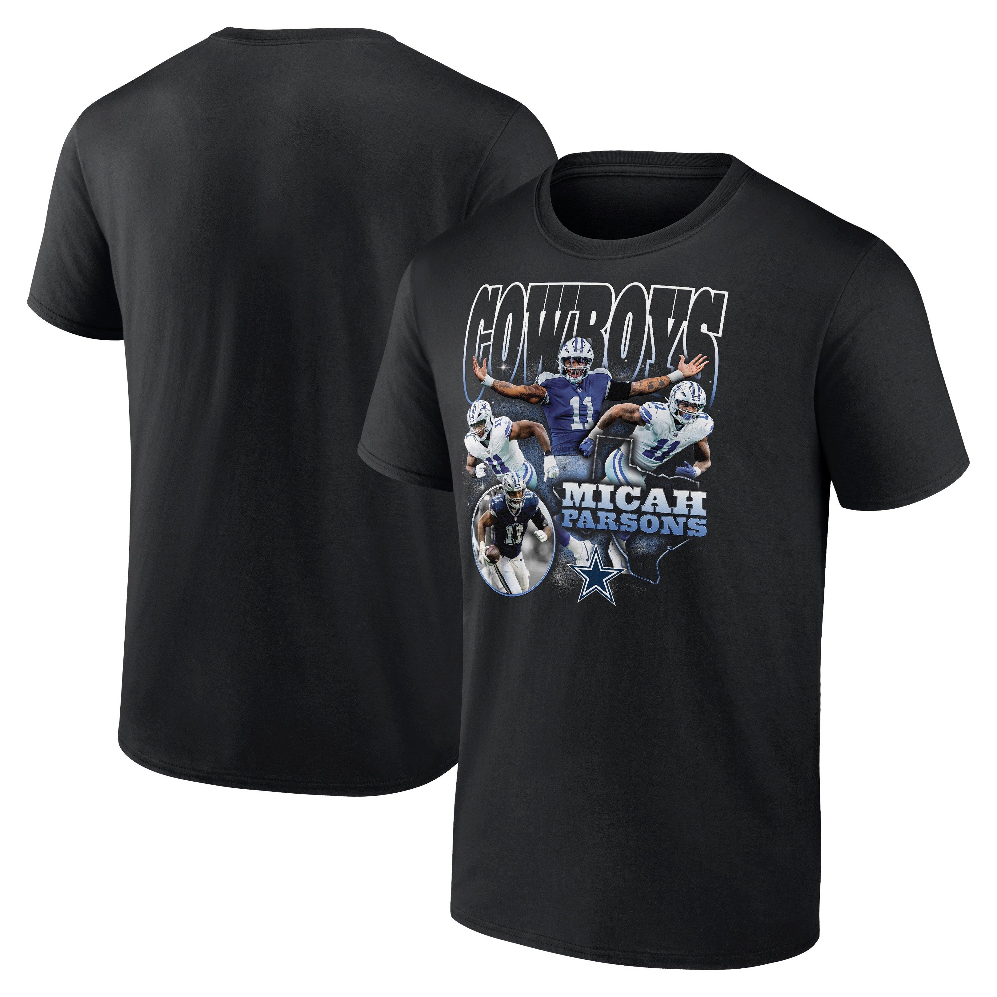 Nike Dallas Cowboys Micah Parsons Notorious Tee-Black - BLACK Thumbnail View 3