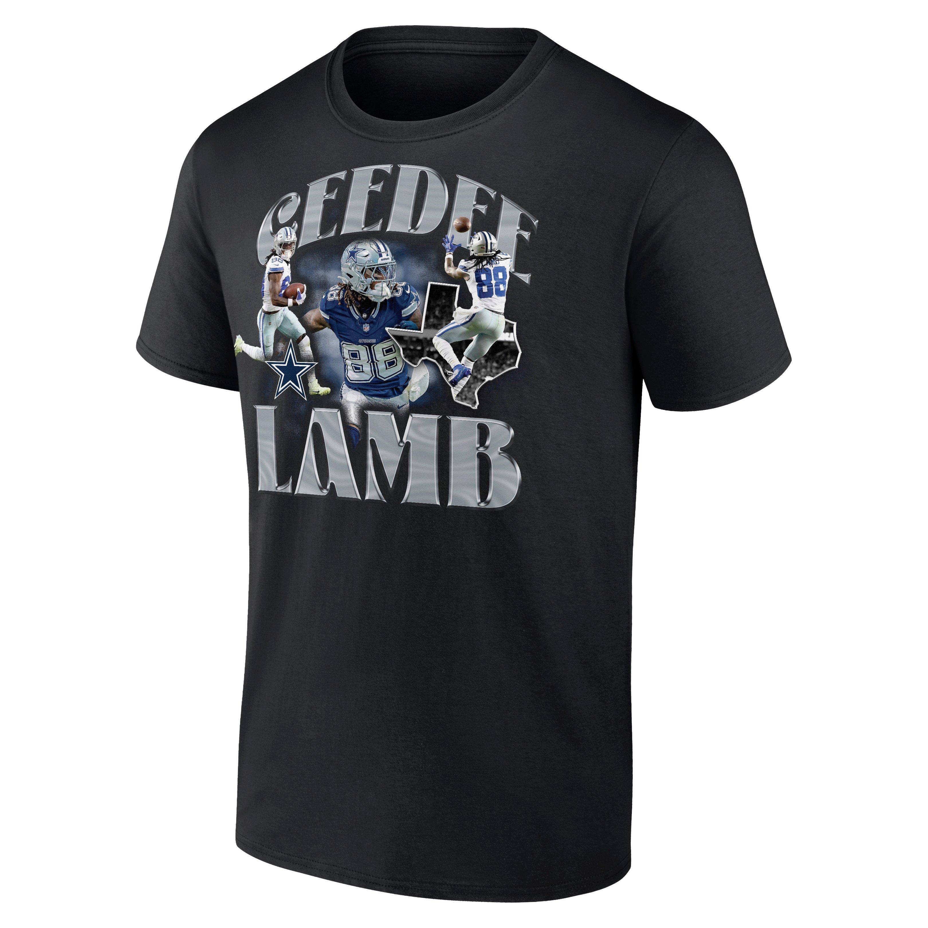 Nike Dallas Cowboys Ceedee Lamb Notorious Tee-Black - BLACK Thumbnail View 1