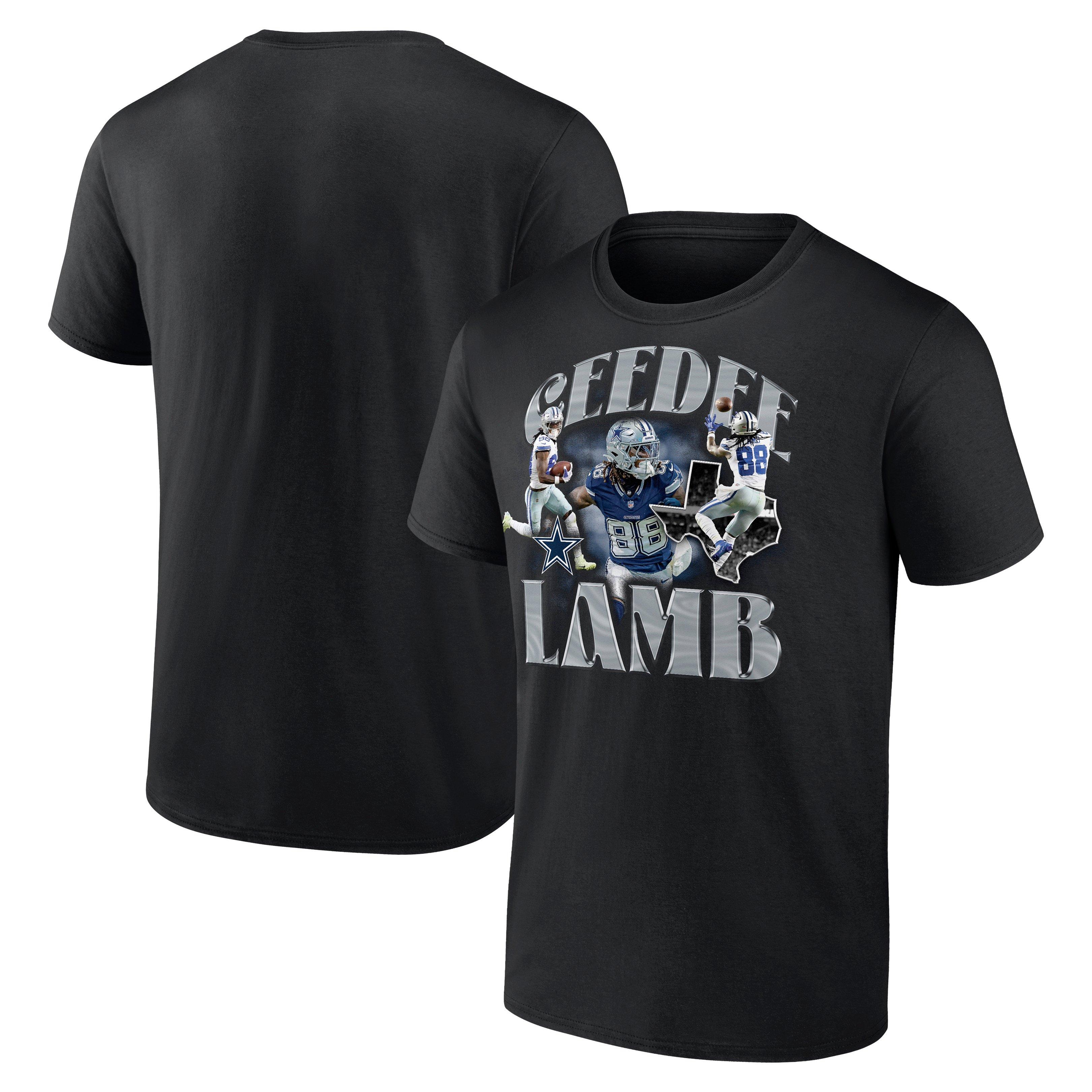 Nike Dallas Cowboys Ceedee Lamb Notorious Tee-Black - BLACK Thumbnail View 3
