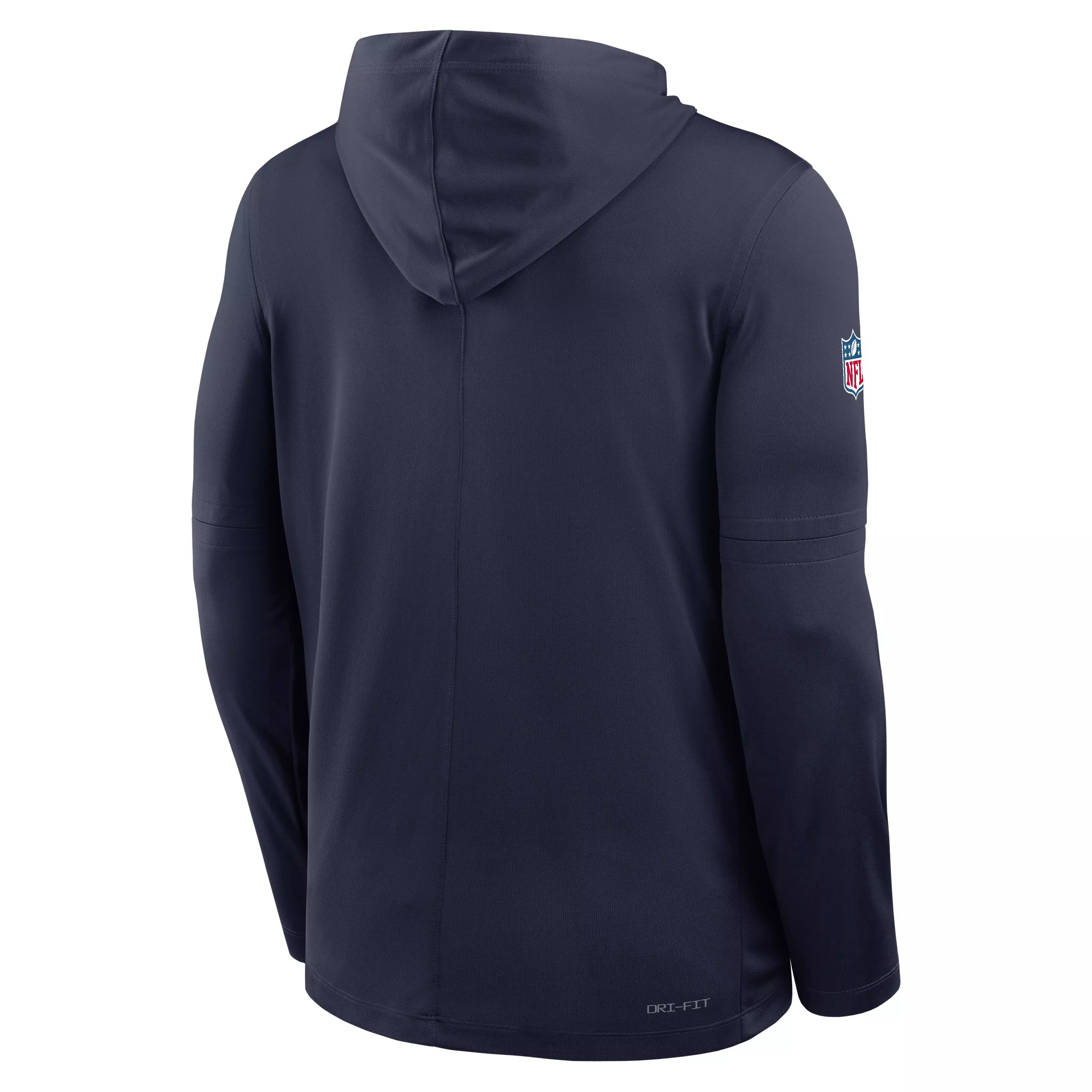 Nike Dallas Cowboys Light Weight Long Sleeve Hoodie Tee-Navy - NAVY