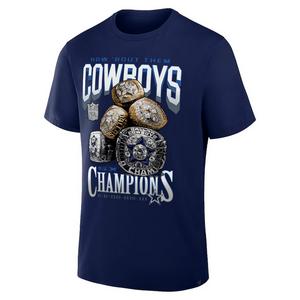 Nike Dallas Cowboys Rings Tee-Navy