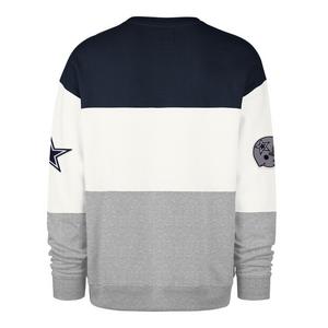'47 Dallas Cowboys Maximalist Crew Fleece Sweater-Cream