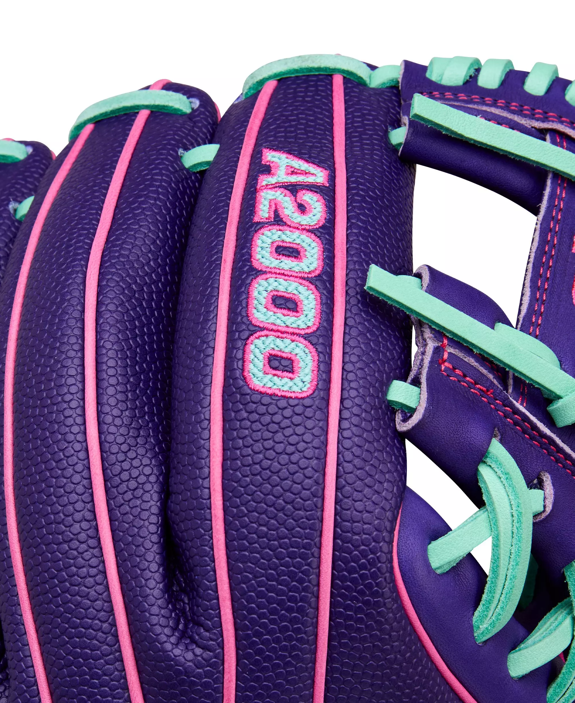 Wilson Winter A2000 DP15SS 11.5” Infield Baseball Glove 2025 - PURPLE/PINK