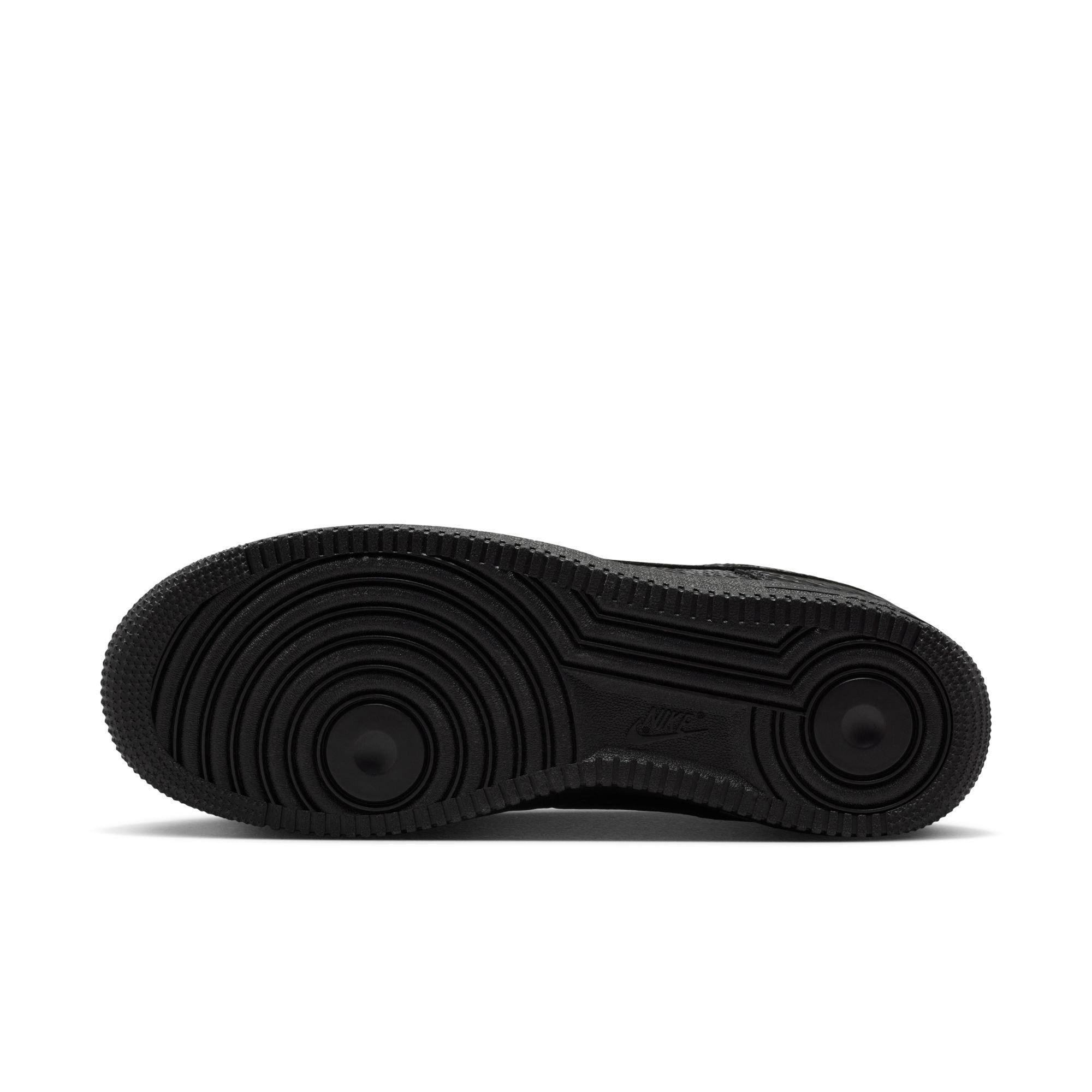 Nike Kobe Air Force 1 Low "Black" Men's Shoe - BLACK/BLUE Thumbnail View 12